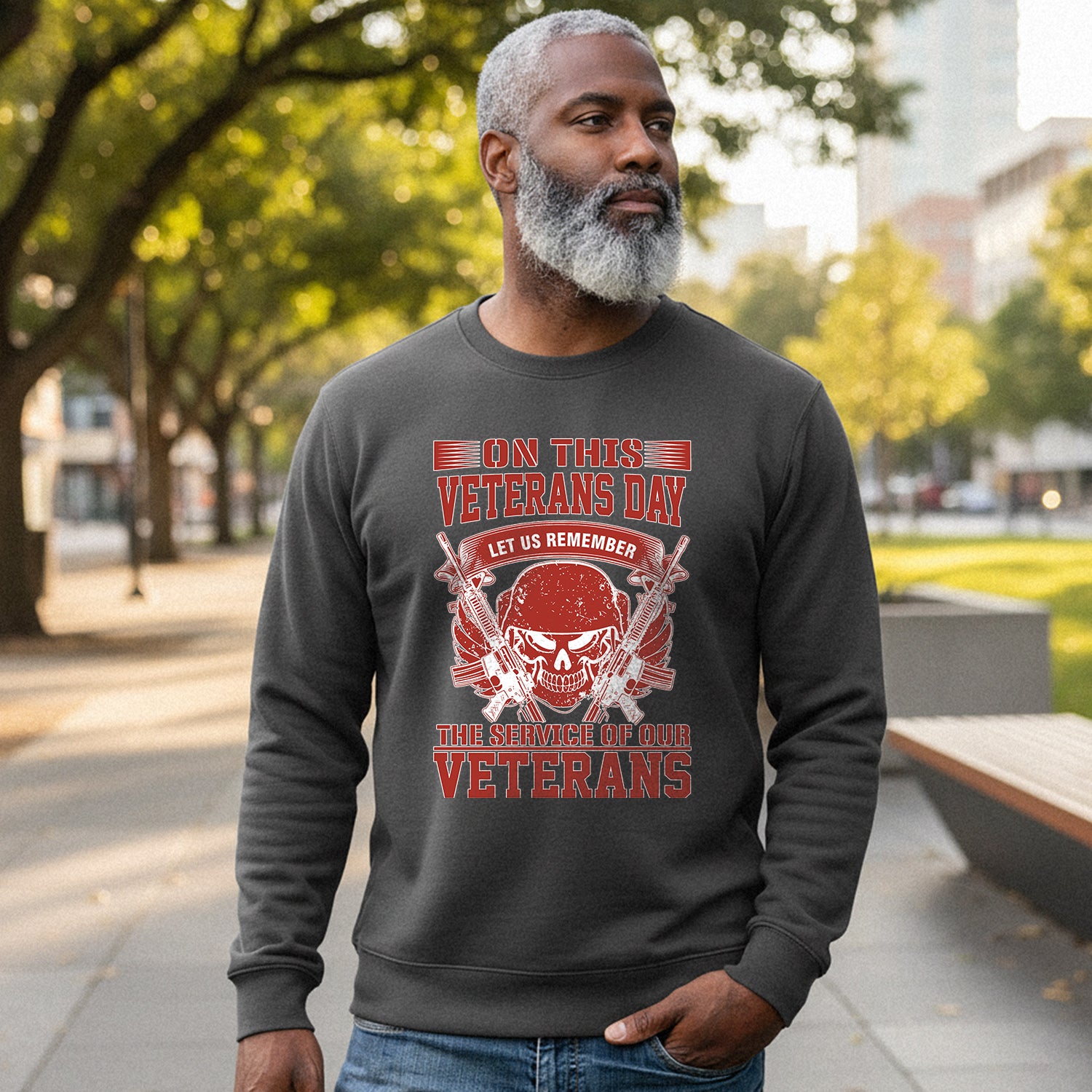 On This Veterans Day Let Us Remember Sweatshirt