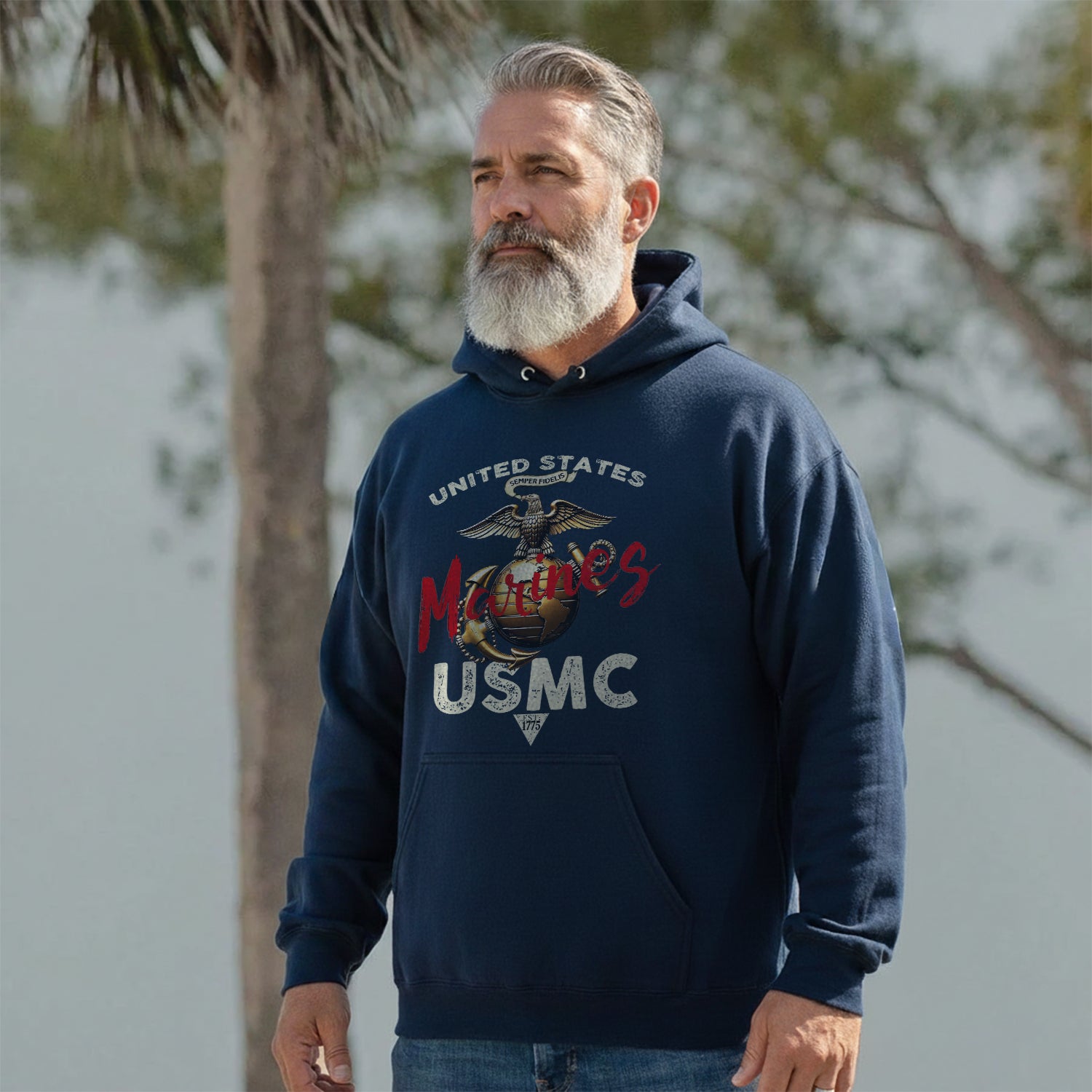 United States Marines USMC Estd 1775 Hoodie