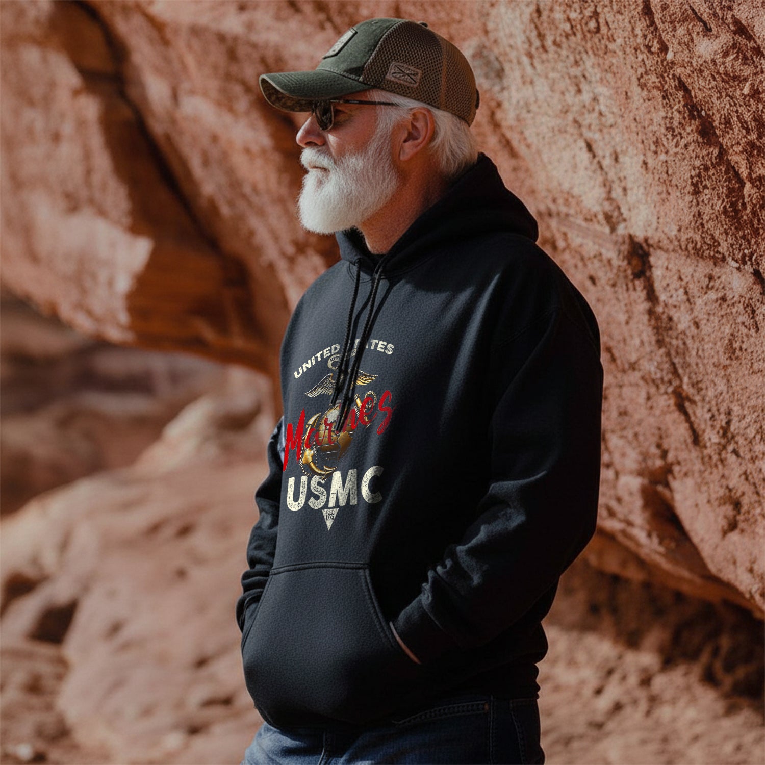 United States Marines USMC Estd 1775 Hoodie