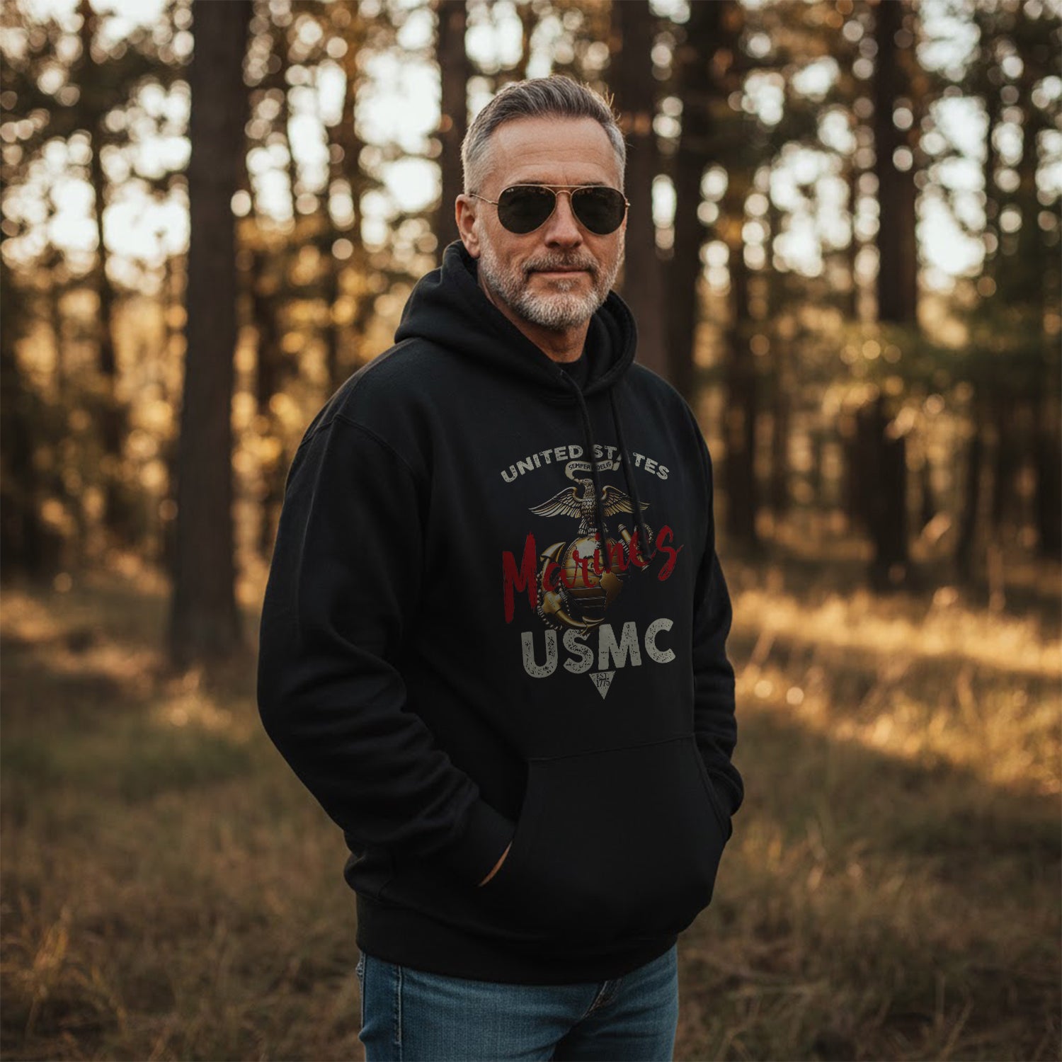 United States Marines USMC Estd 1775 Hoodie