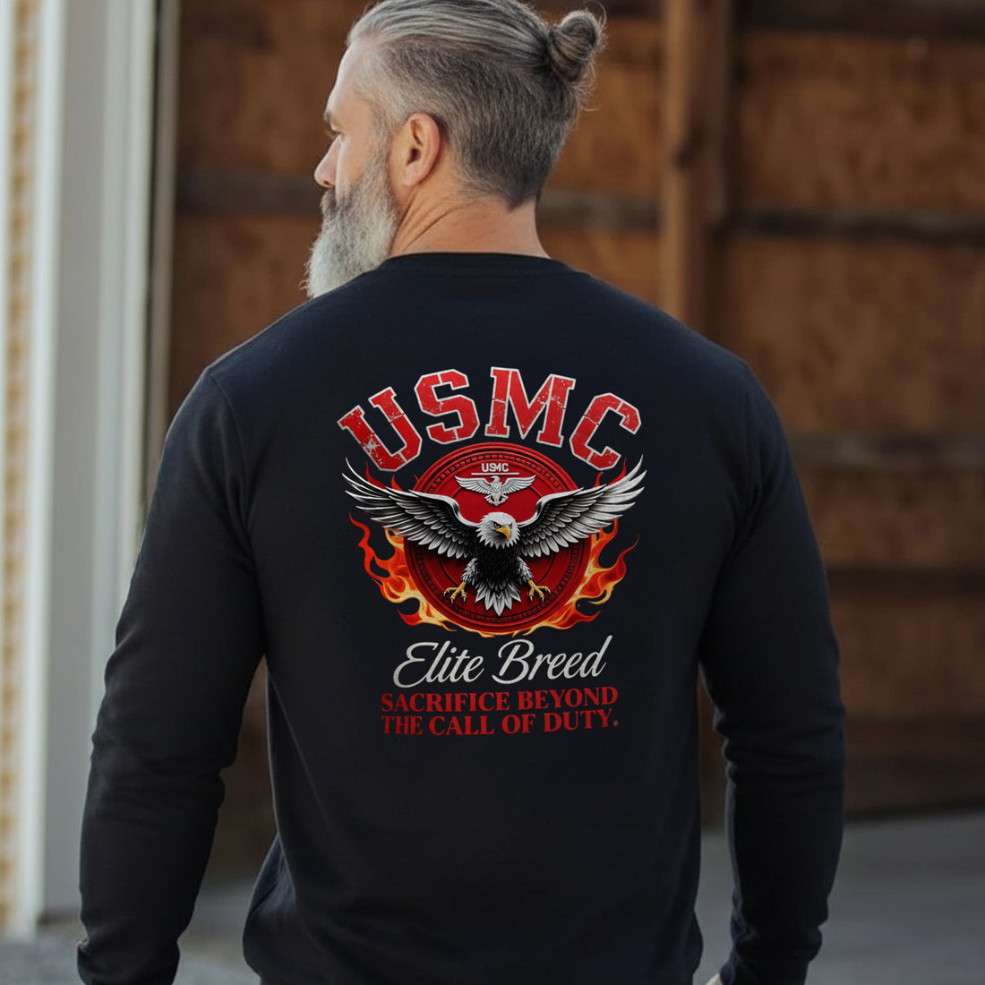 USMC Elite Breed Sacrifice Beyond the Sweatshirt