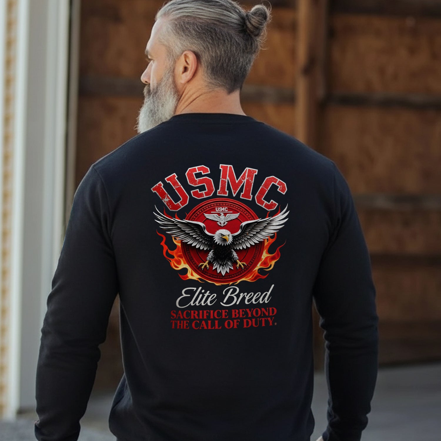 USMC Elite Breed Sacrifice Beyond the Sweatshirt