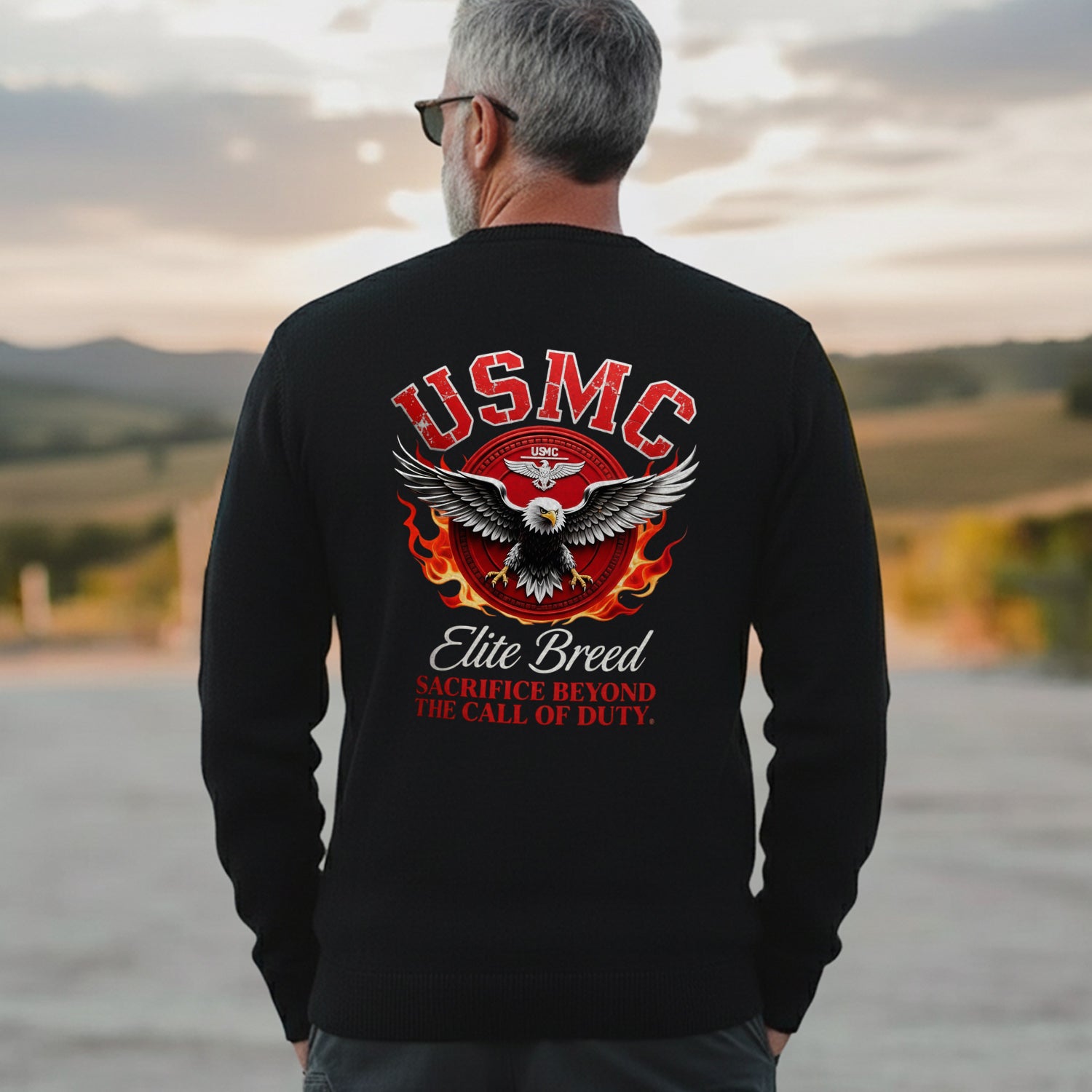 USMC Elite Breed Sacrifice Beyond the Sweatshirt