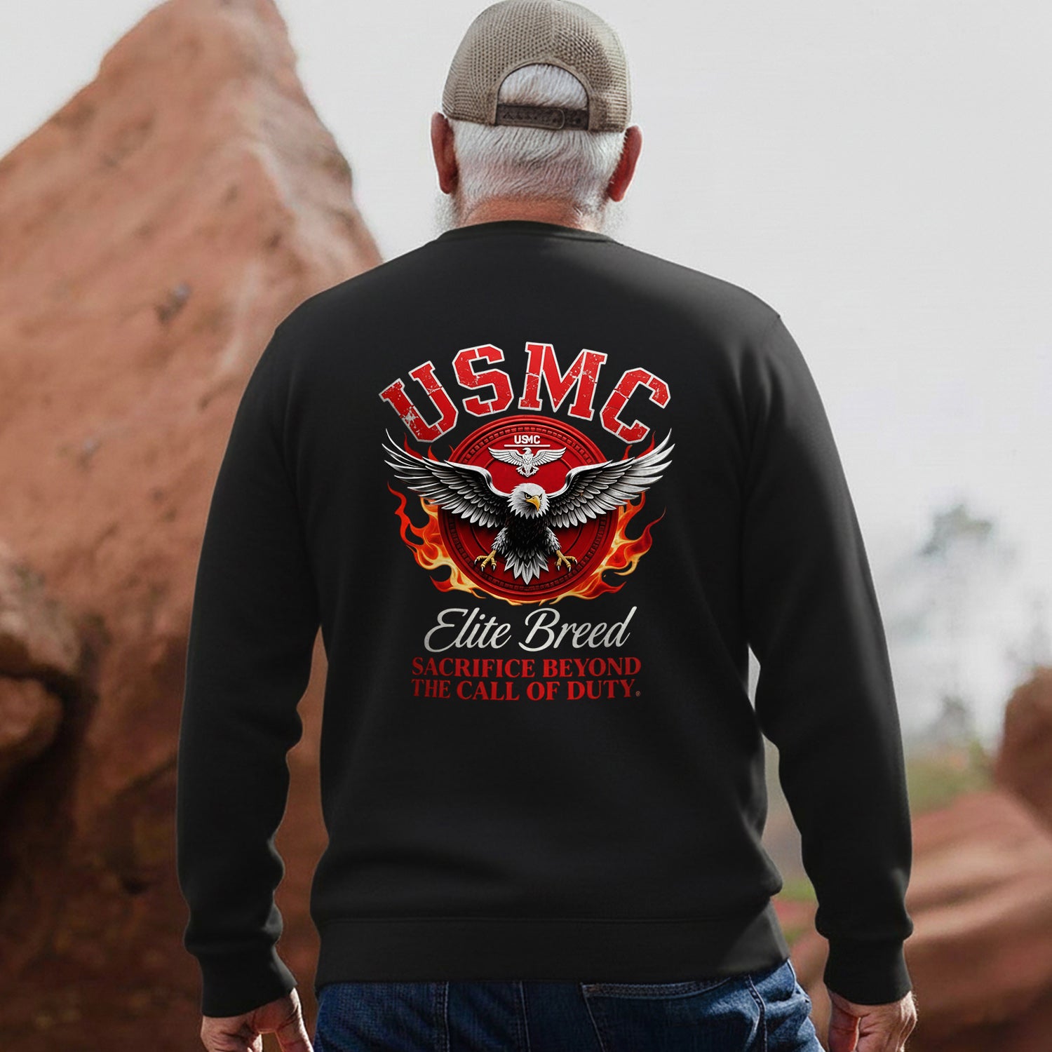 USMC Elite Breed Sacrifice Beyond the Sweatshirt
