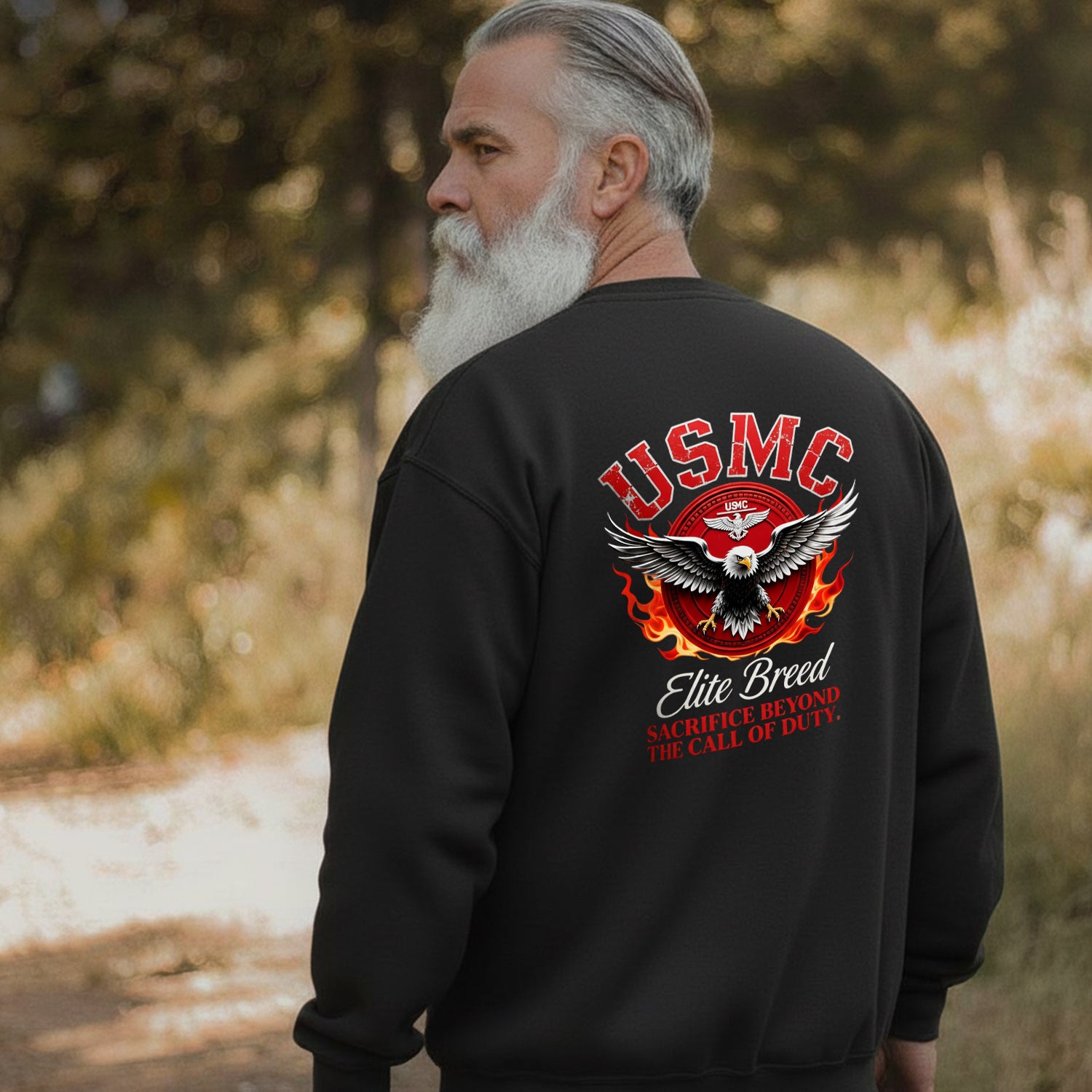 USMC Elite Breed Sacrifice Beyond the Sweatshirt