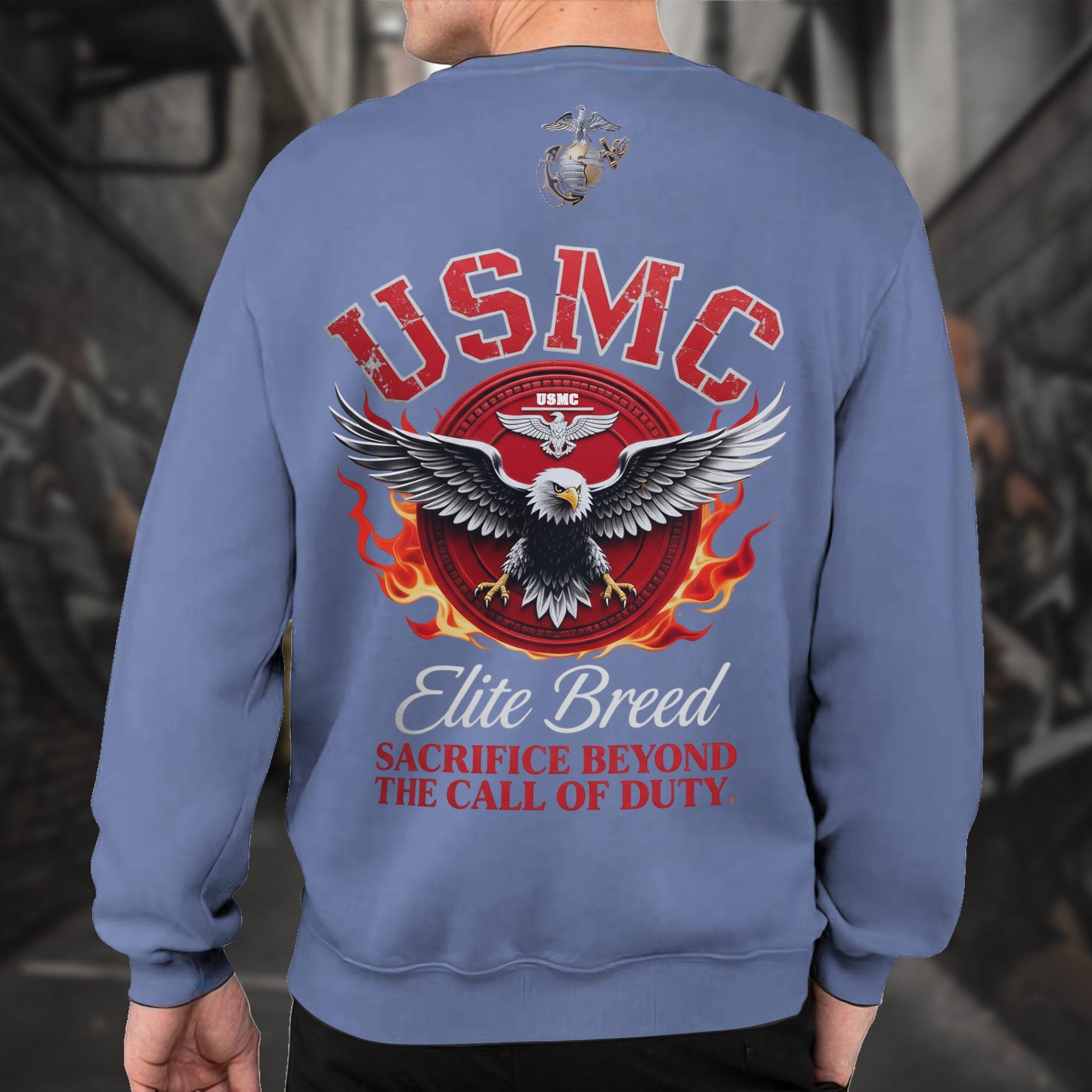 USMC Elite Breed Sacrifice Beyond the Sweatshirt
