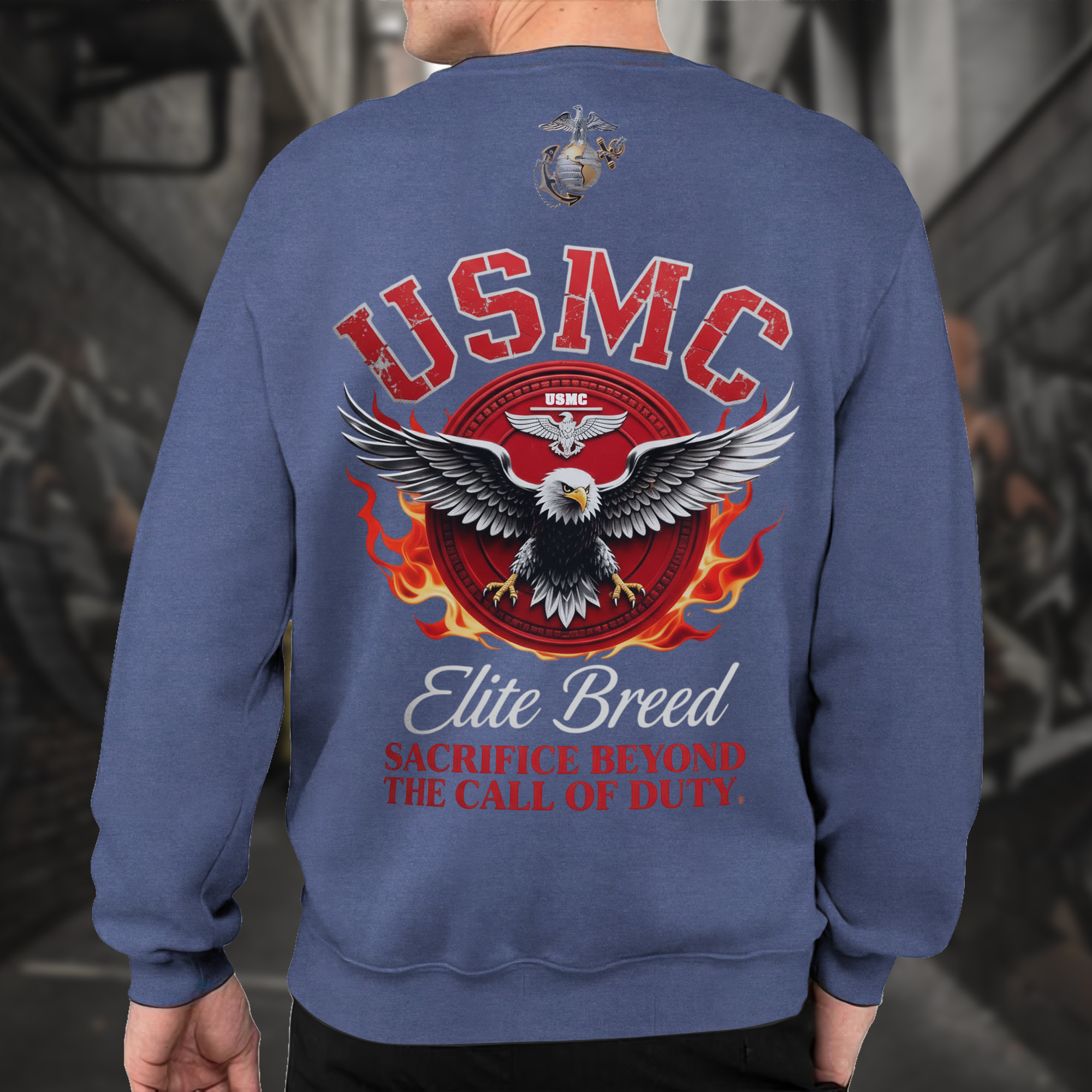 USMC Elite Breed Sacrifice Beyond the Sweatshirt