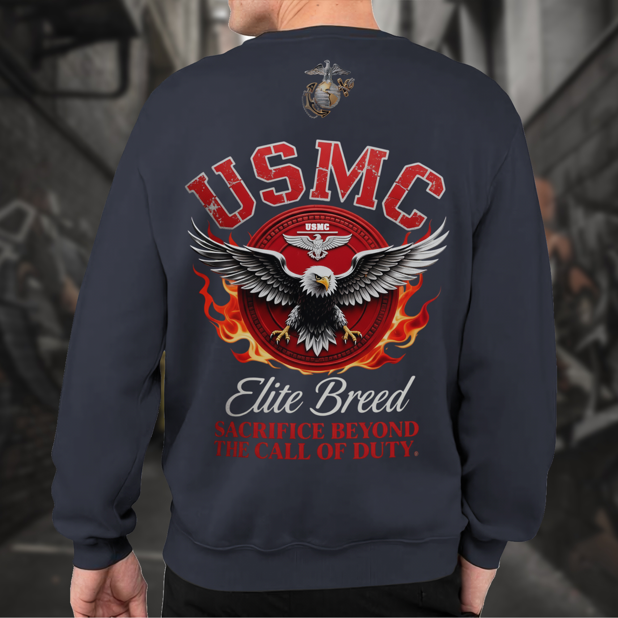 USMC Elite Breed Sacrifice Beyond the Sweatshirt