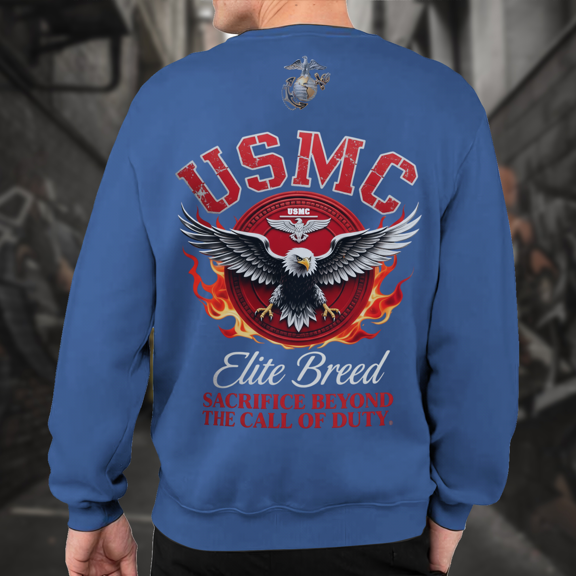 USMC Elite Breed Sacrifice Beyond the Sweatshirt