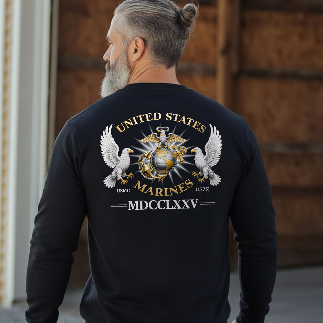 United States Marines MDCCLXXV USMC Sweatshirt