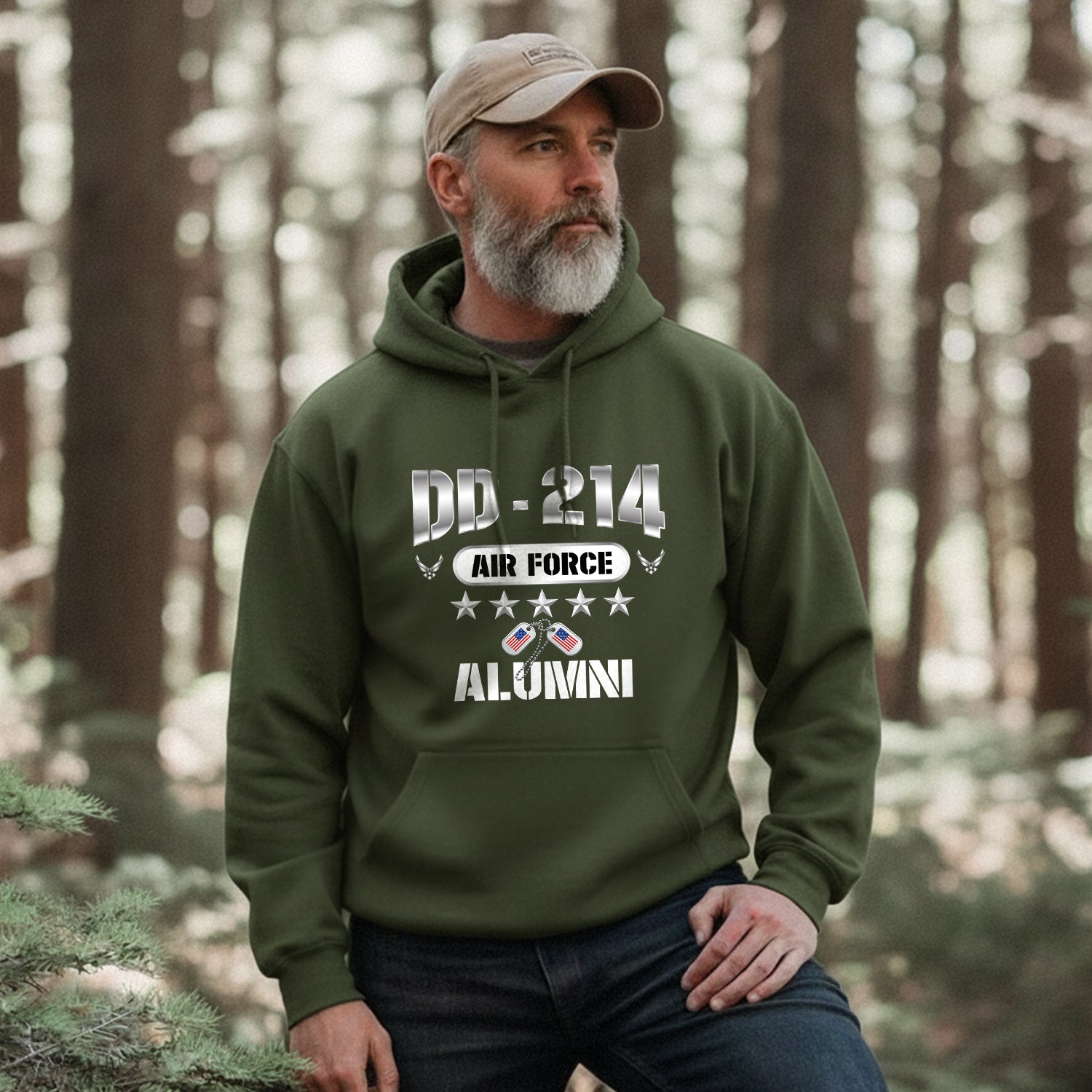 DD214 Air Force Alumni US Air Force Hoodie