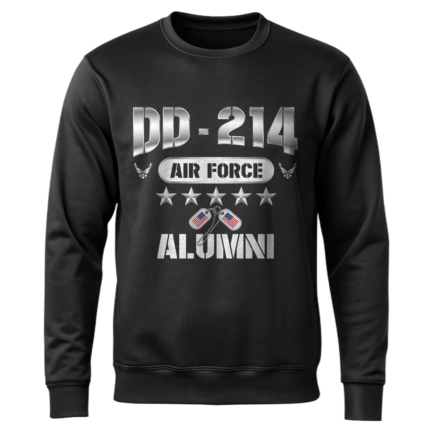 DD214 Air Force Alumni US Air Force Sweatshirt