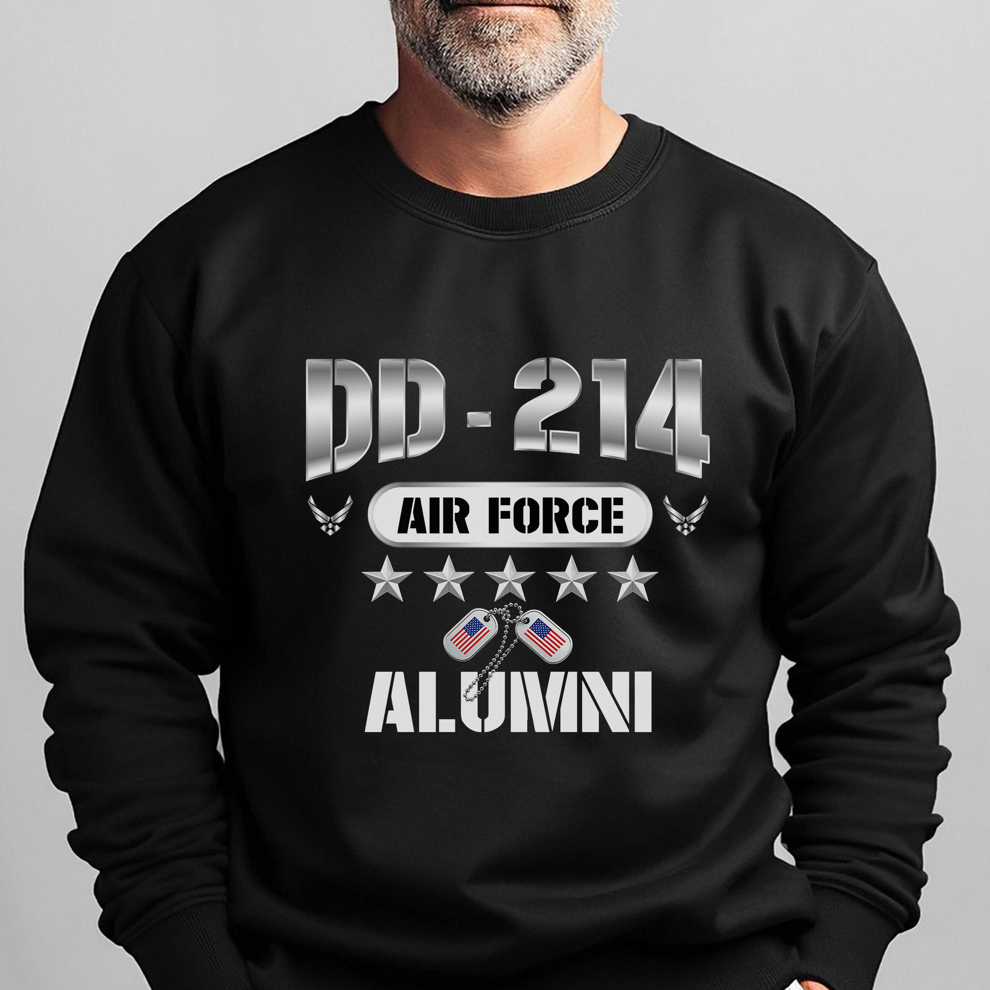 DD214 Air Force Alumni US Air Force Sweatshirt