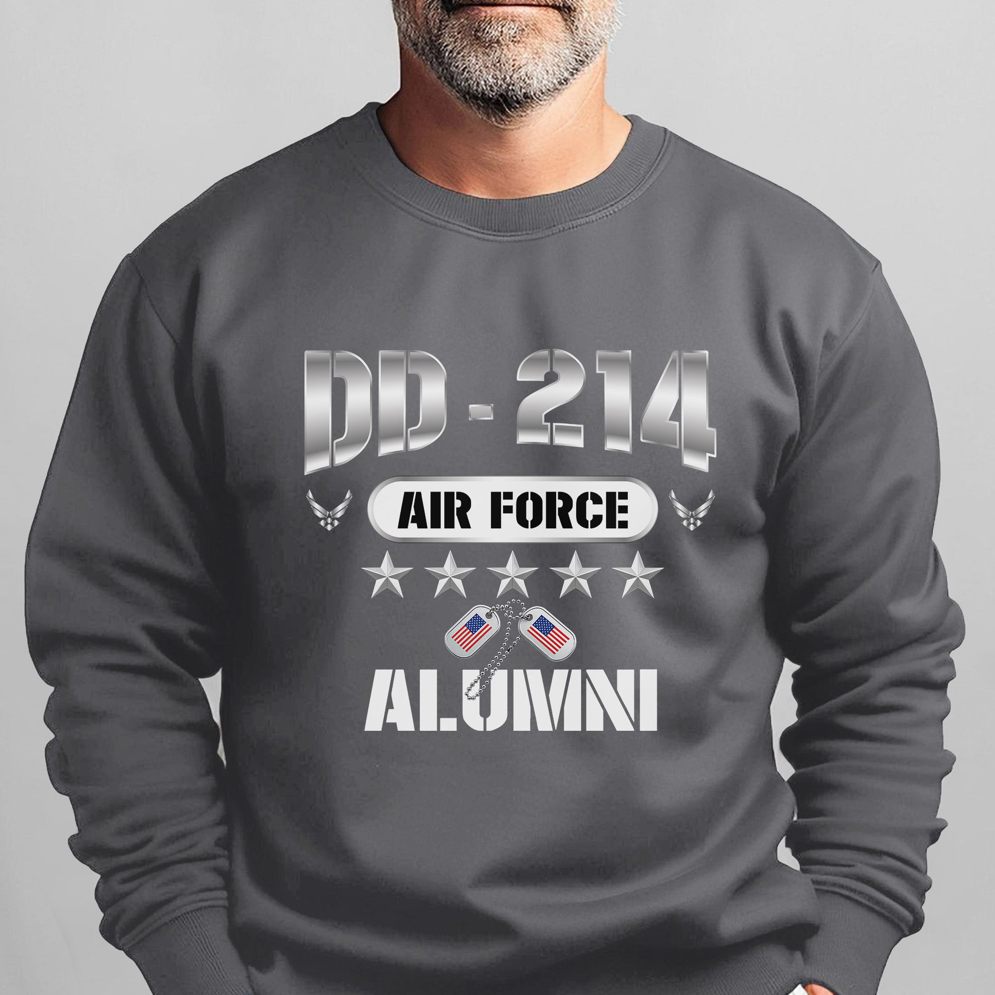 DD214 Air Force Alumni US Air Force Sweatshirt