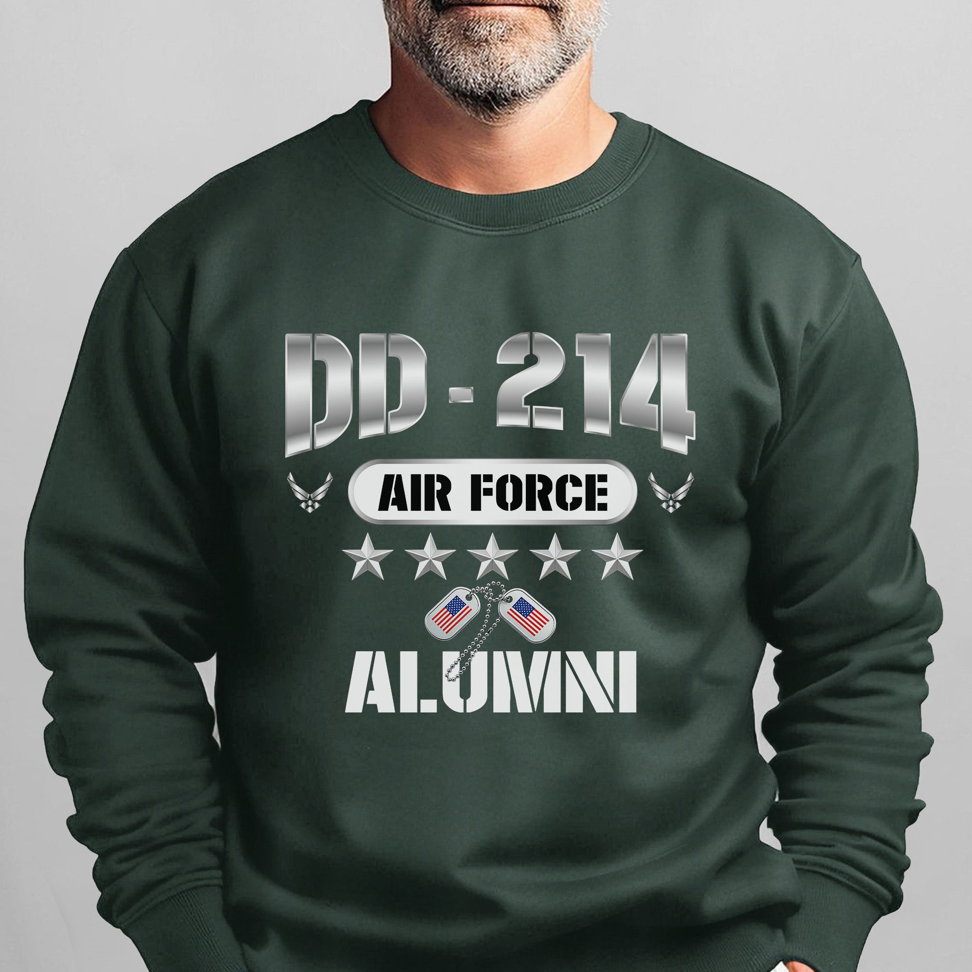 DD214 Air Force Alumni US Air Force Sweatshirt