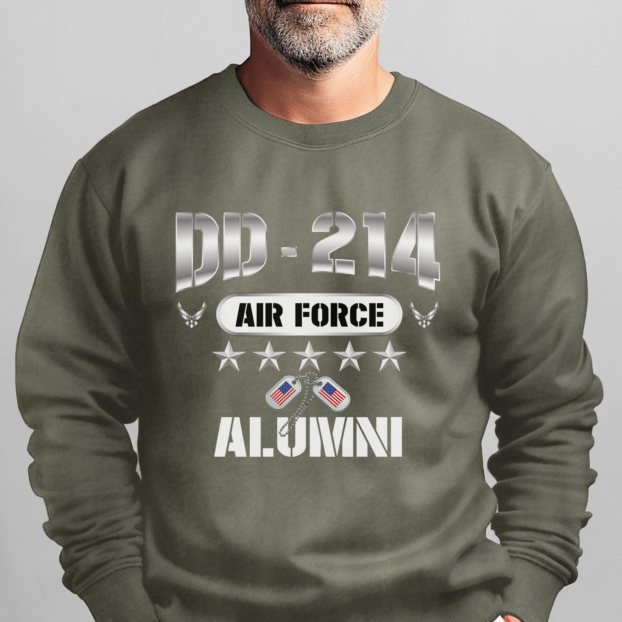 DD214 Air Force Alumni US Air Force Sweatshirt