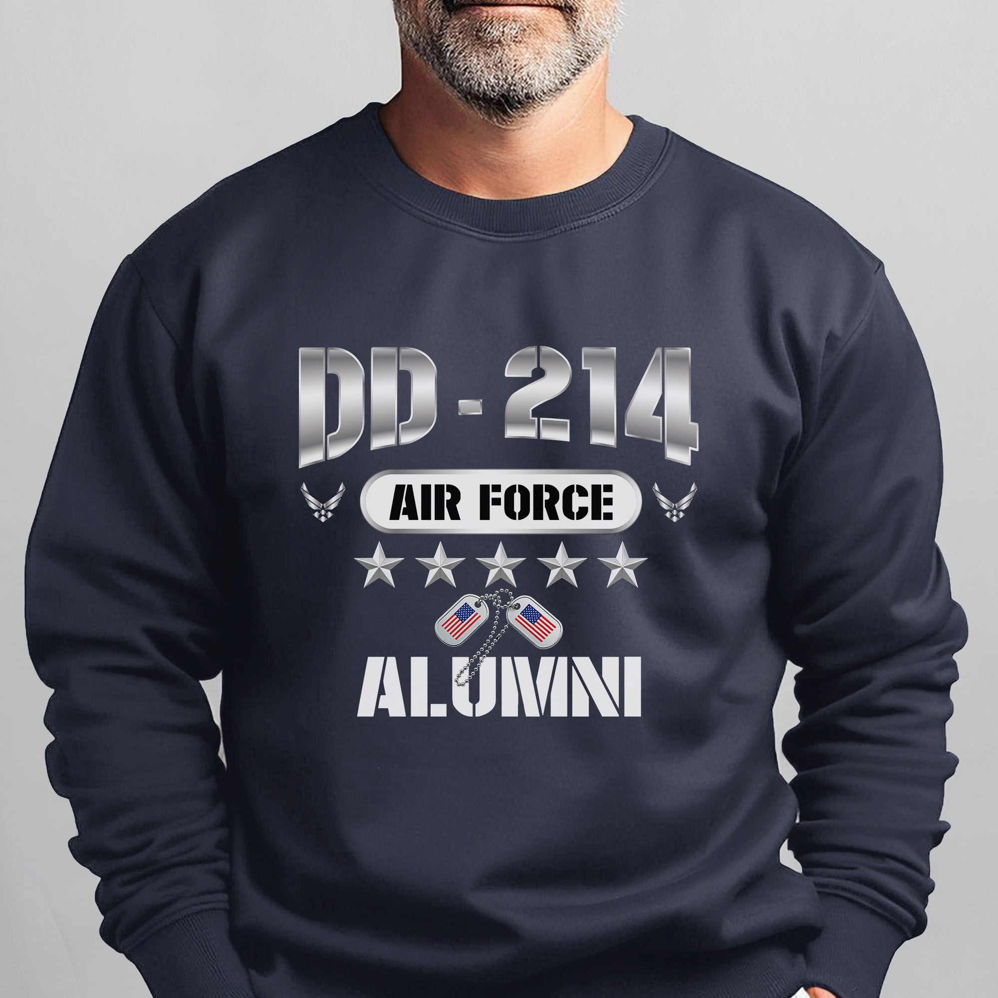 DD214 Air Force Alumni US Air Force Sweatshirt