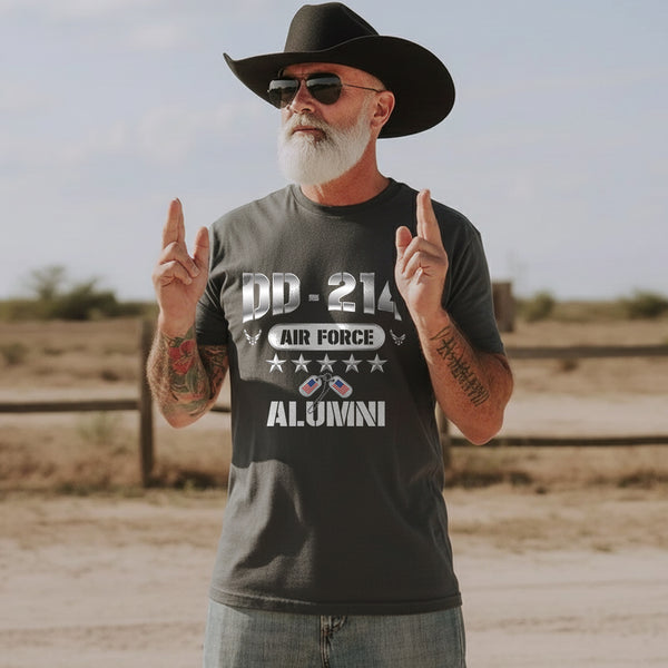 DD214 Air Force Alumni US Air Force T-Shirt