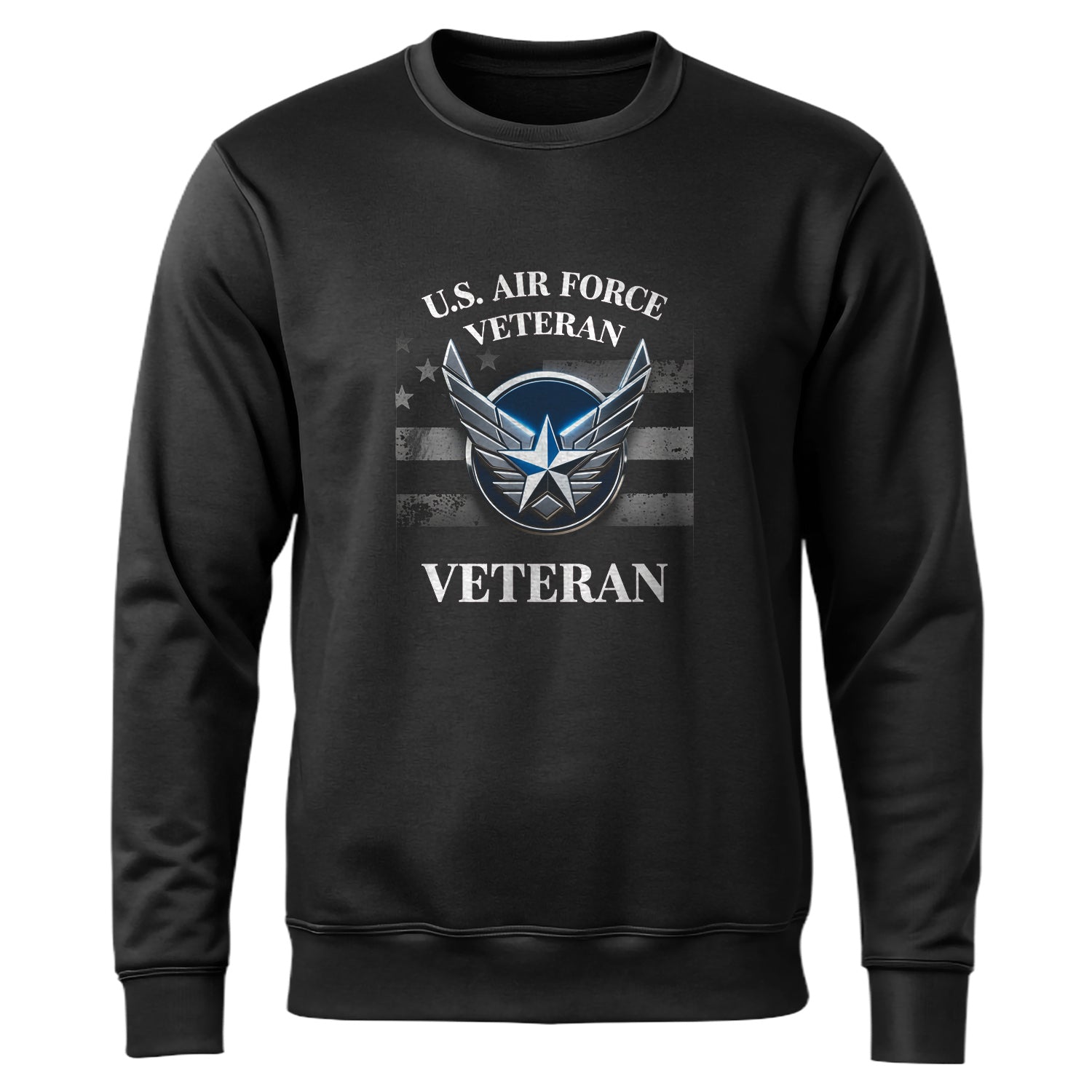 US Air Force Veteran Military Patriotic Sweatshirt