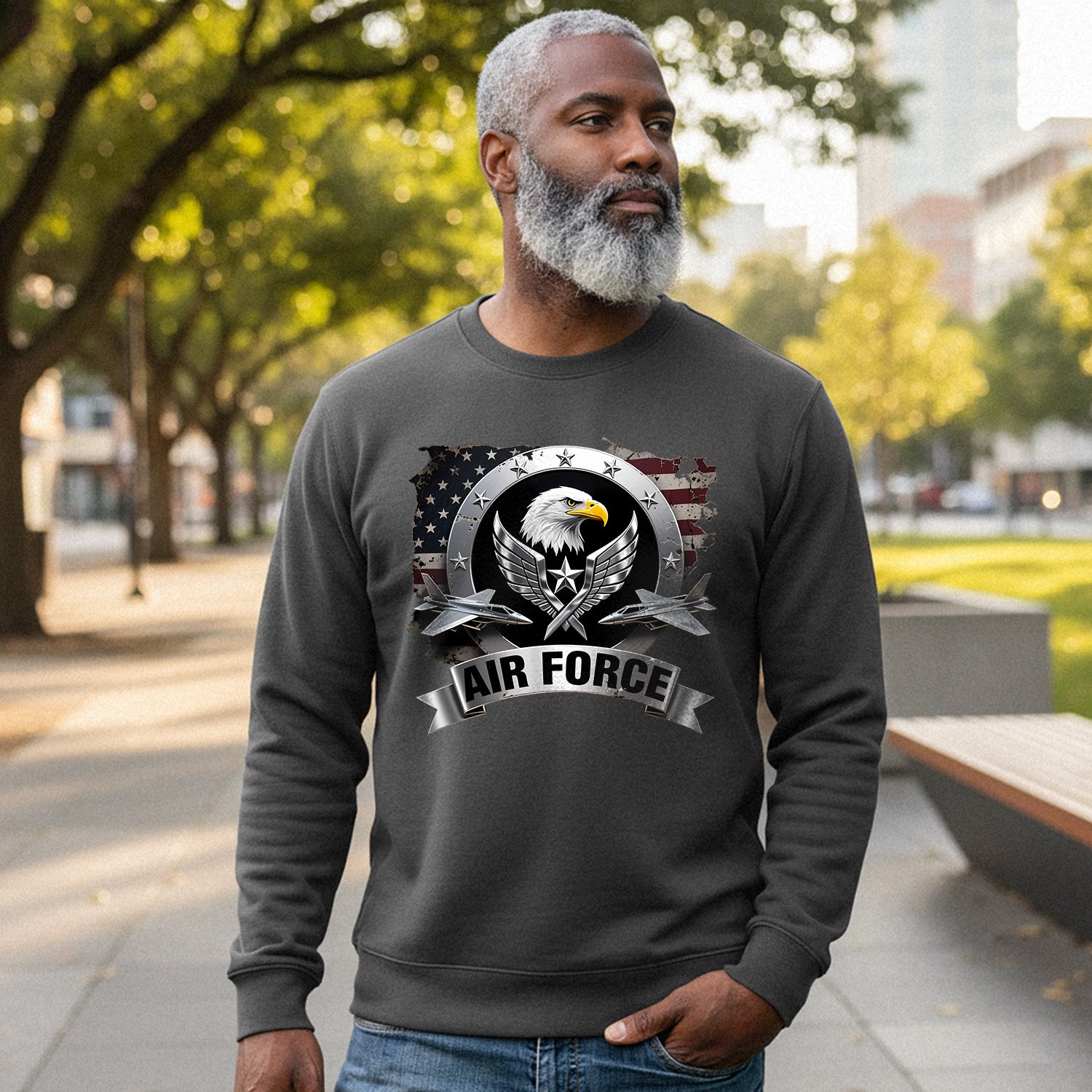 Air Force Wings of Freedom US Air Force Sweatshirt
