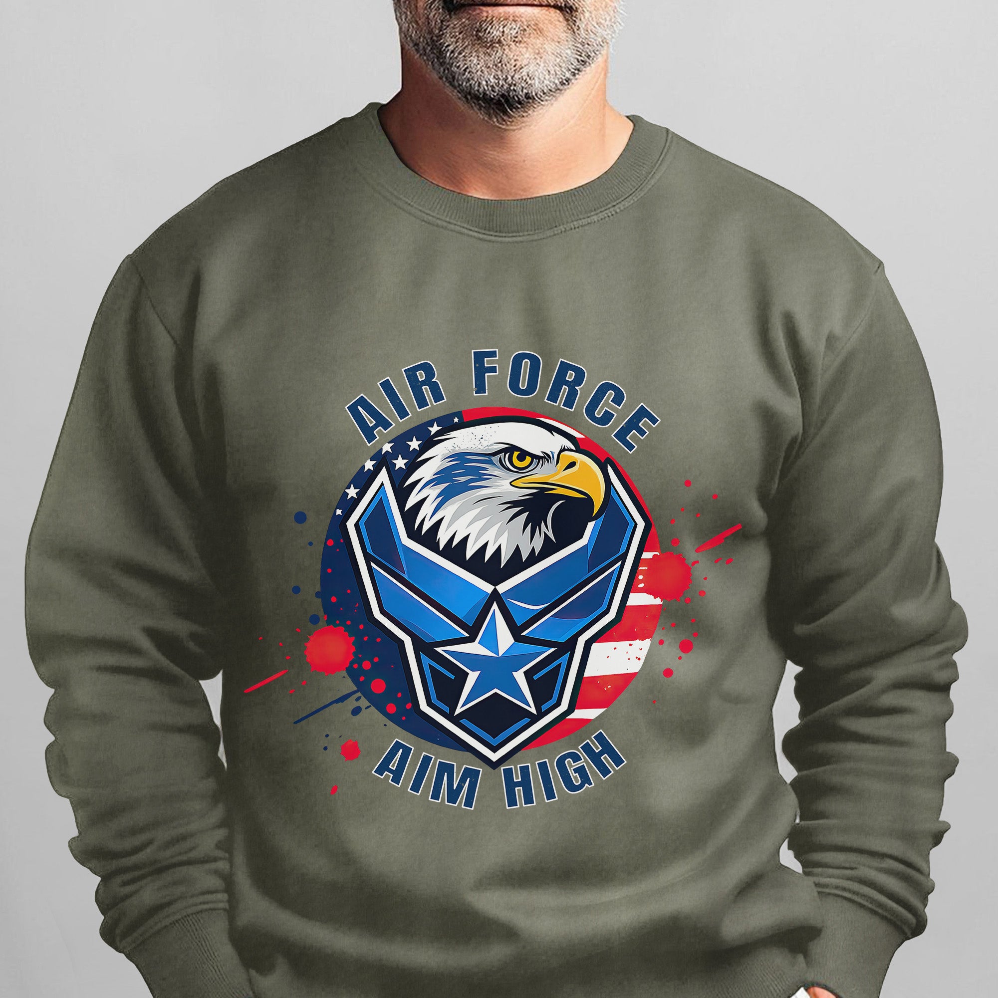Air Force Aim High US Air Force Sweatshirt