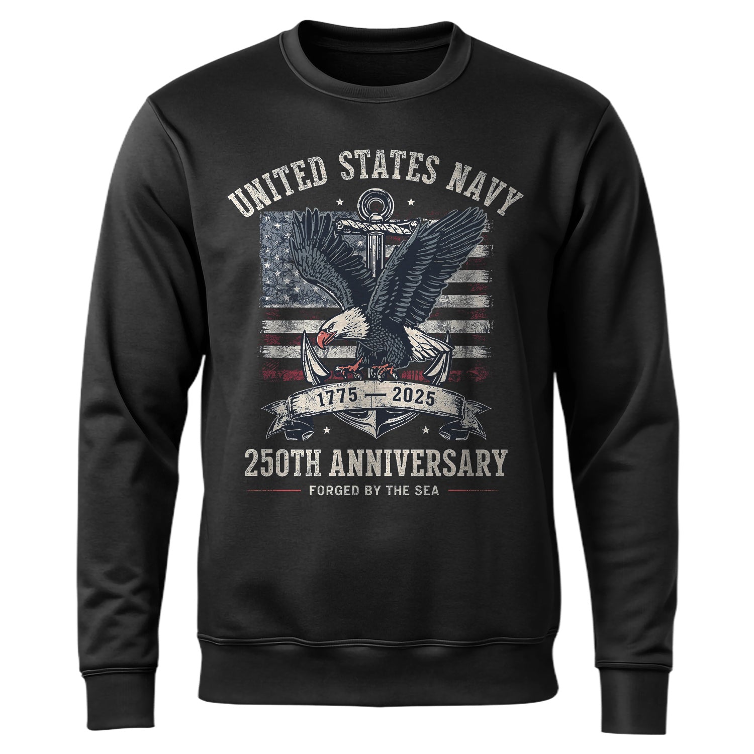 United States Navy 1775 2025 250th Sweatshirt