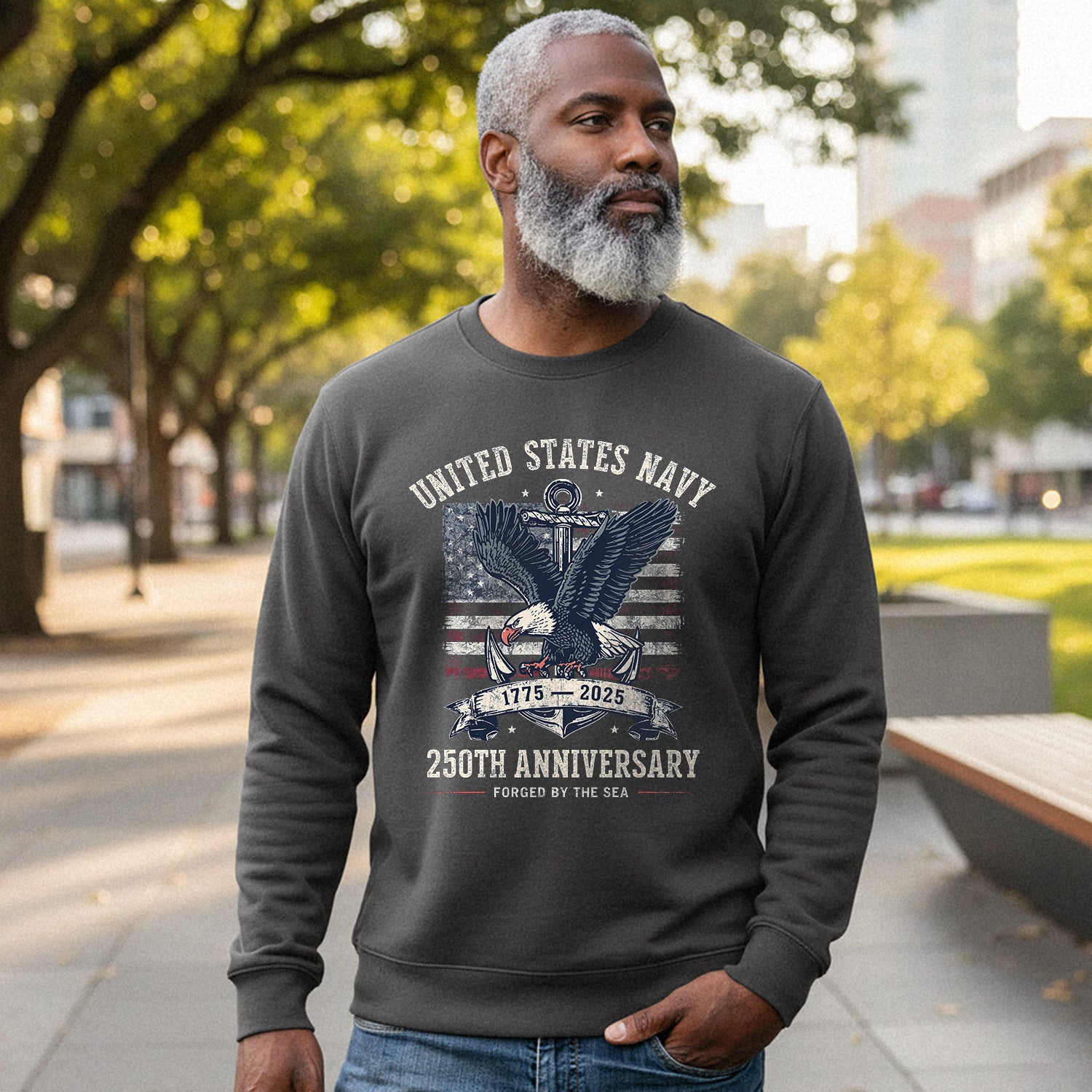 United States Navy 1775 2025 250th Sweatshirt