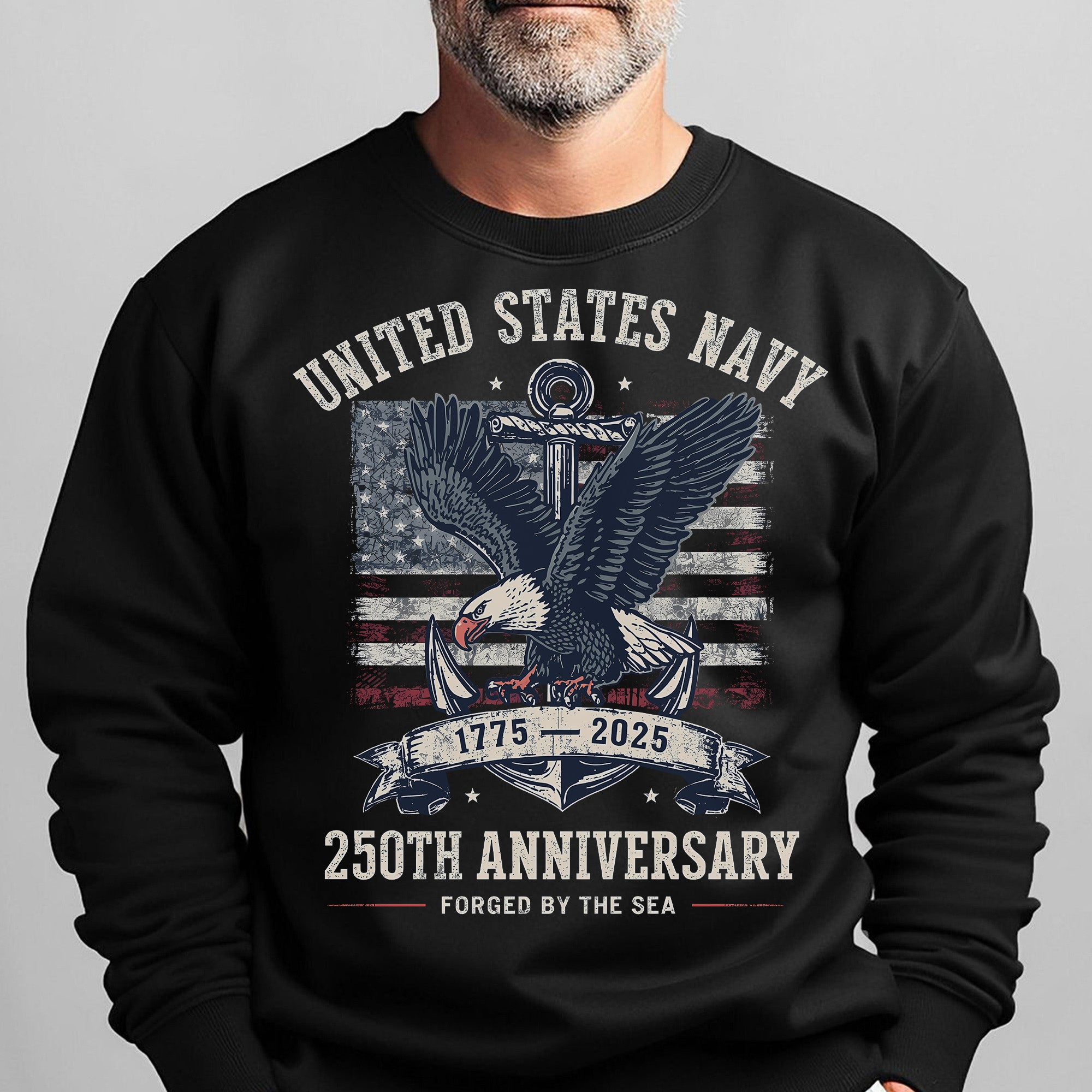United States Navy 1775 2025 250th Sweatshirt