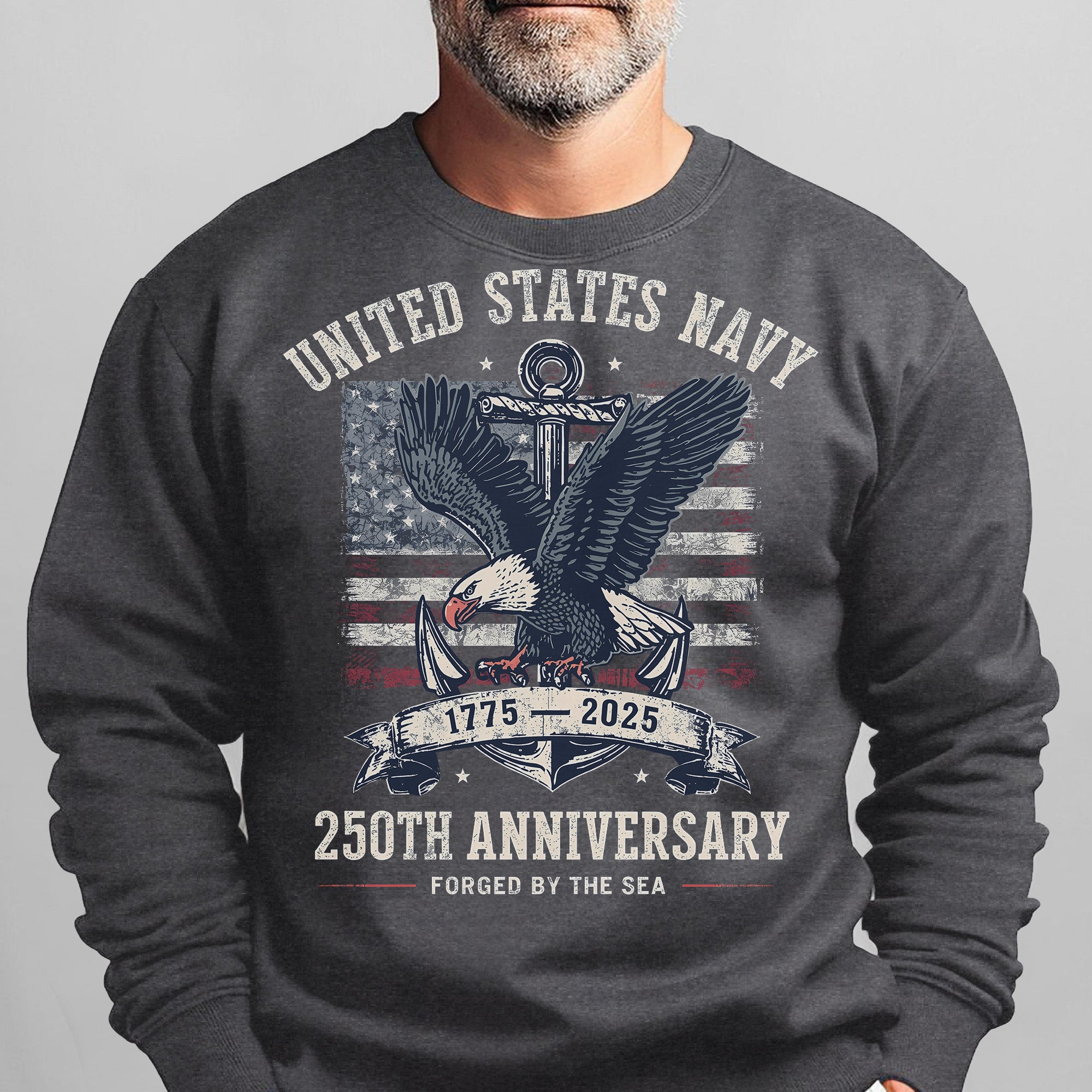 United States Navy 1775 2025 250th Sweatshirt