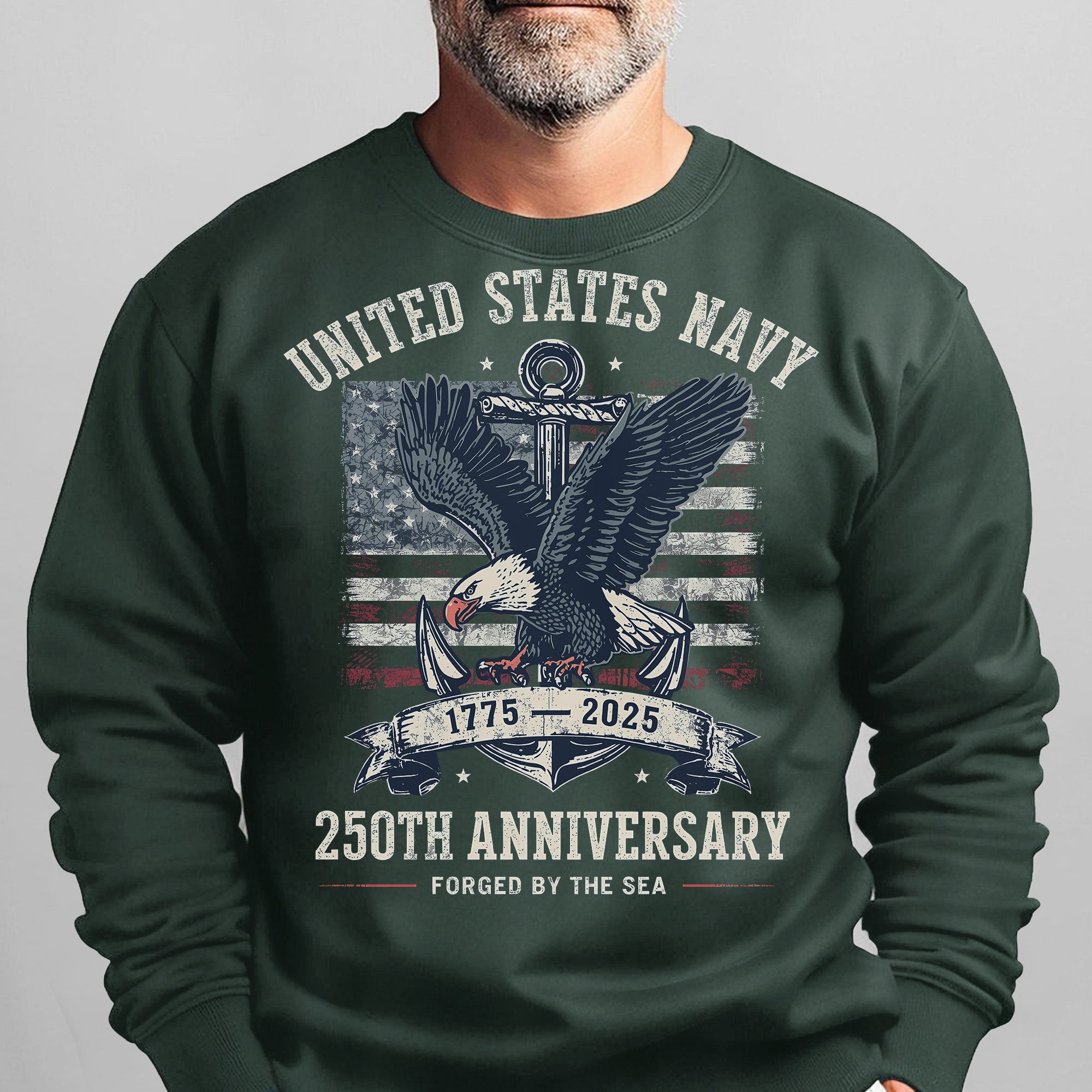 United States Navy 1775 2025 250th Sweatshirt