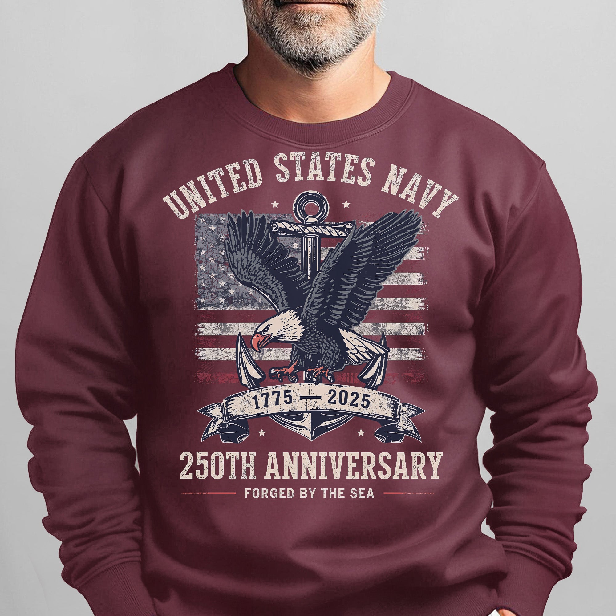 United States Navy 1775 2025 250th Sweatshirt