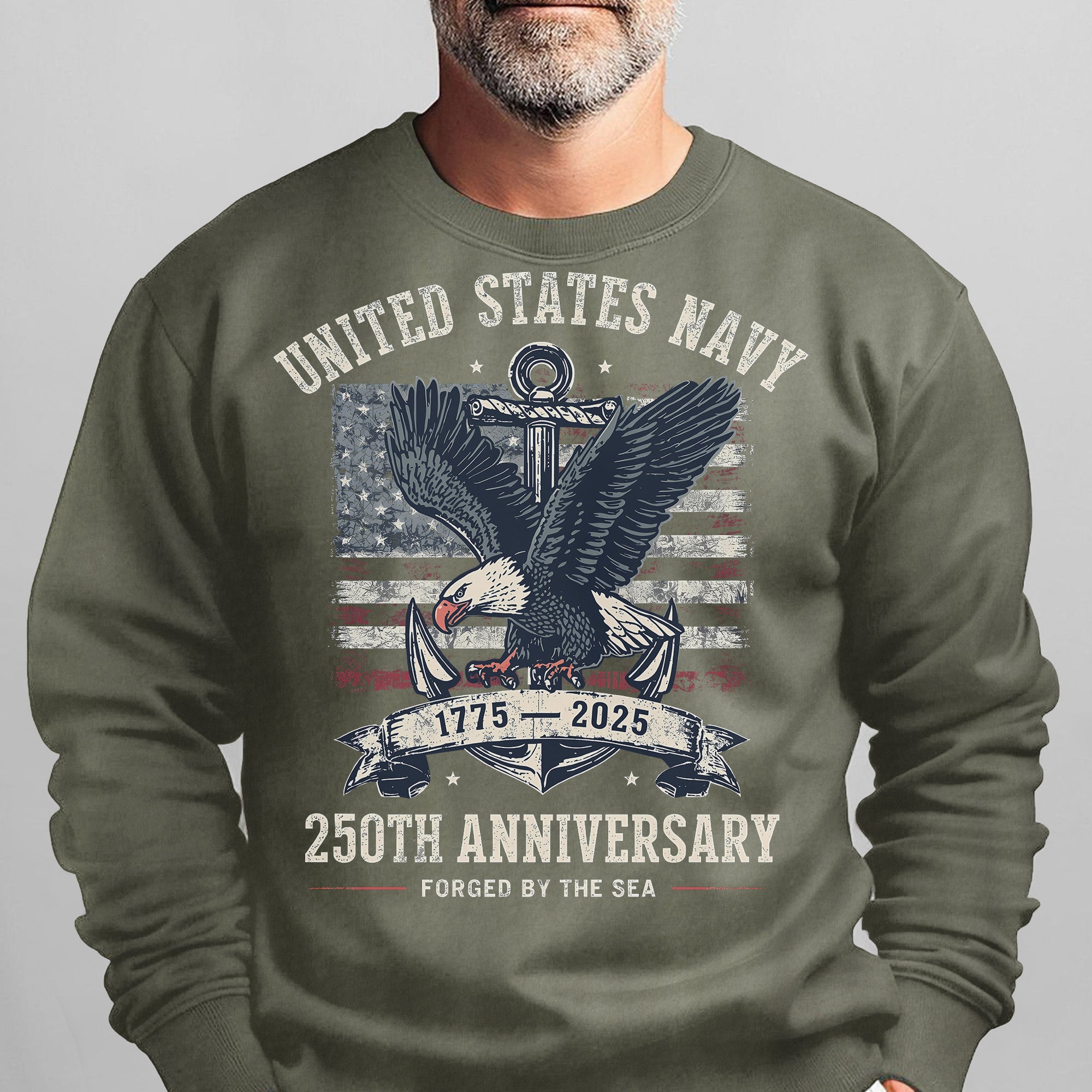 United States Navy 1775 2025 250th Sweatshirt