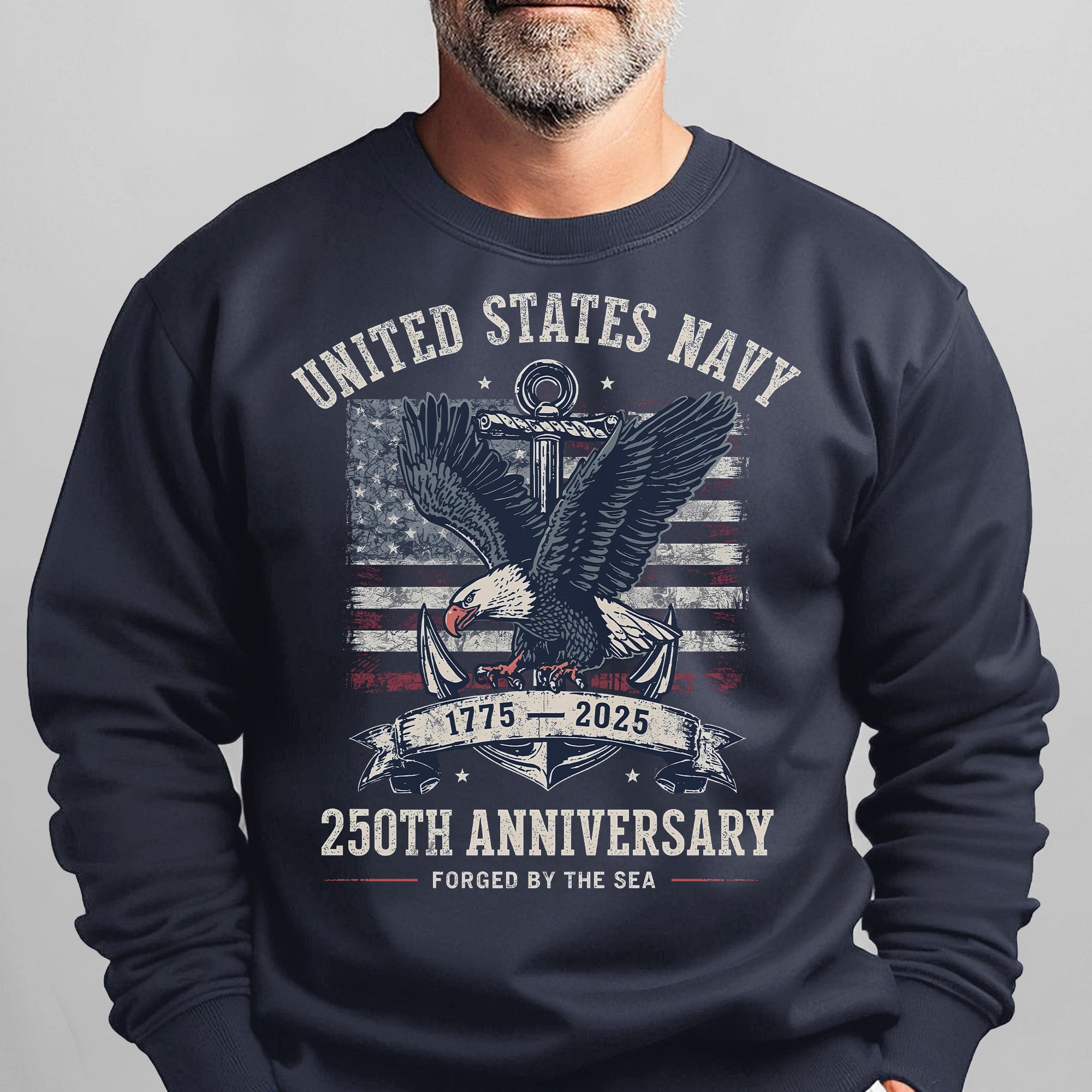 United States Navy 1775 2025 250th Sweatshirt