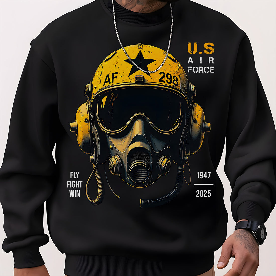 U.S. Air Force Fly Fight Win Bold Tribute to Power Precision and Relentless Military Spirit Sweatshirt