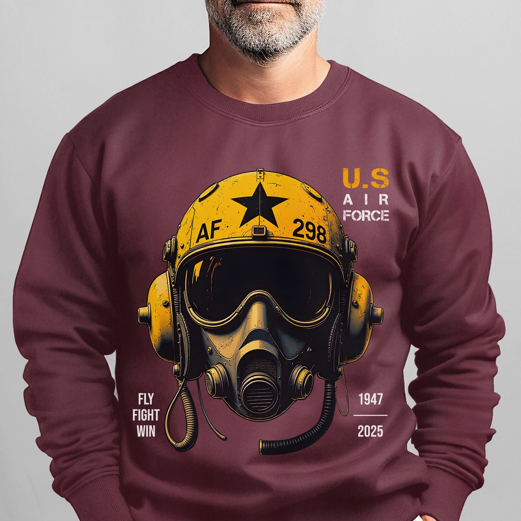 U.S. Air Force Fly Fight Win Bold Tribute to Power Precision and Relentless Military Spirit Sweatshirt
