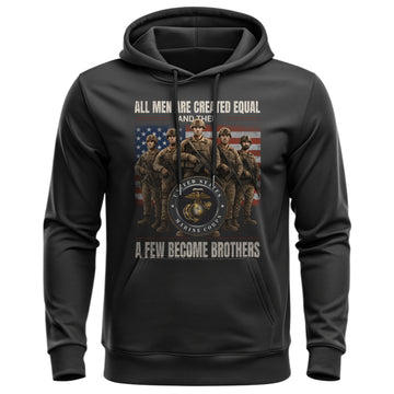 All Men Are Created Equal Then a Few Become Hoodie