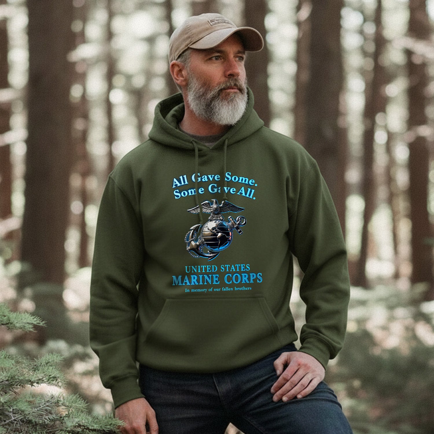 All Give Some Some Gave All United States Hoodie