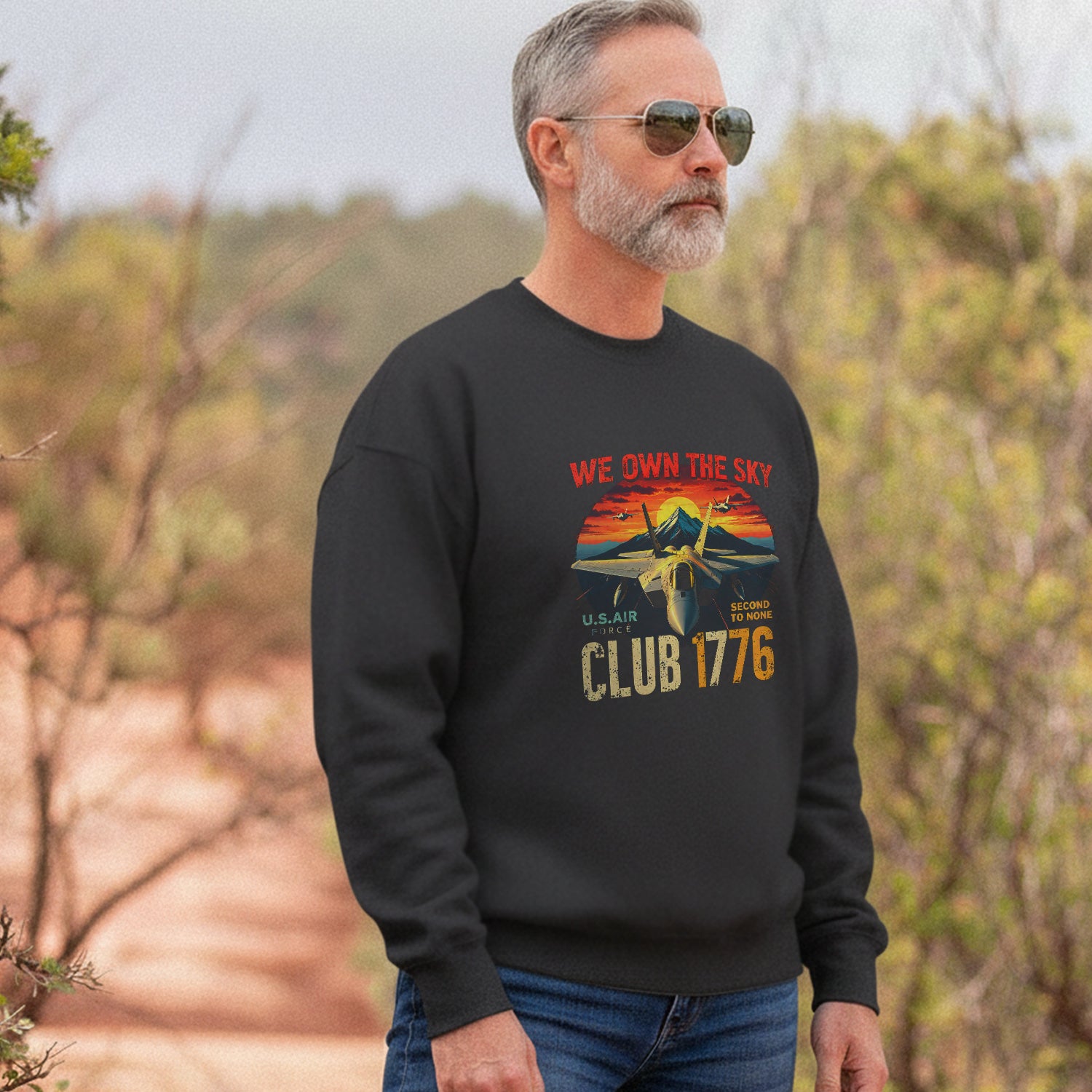 We Own the Sky US Air Force Pride Sweatshirt