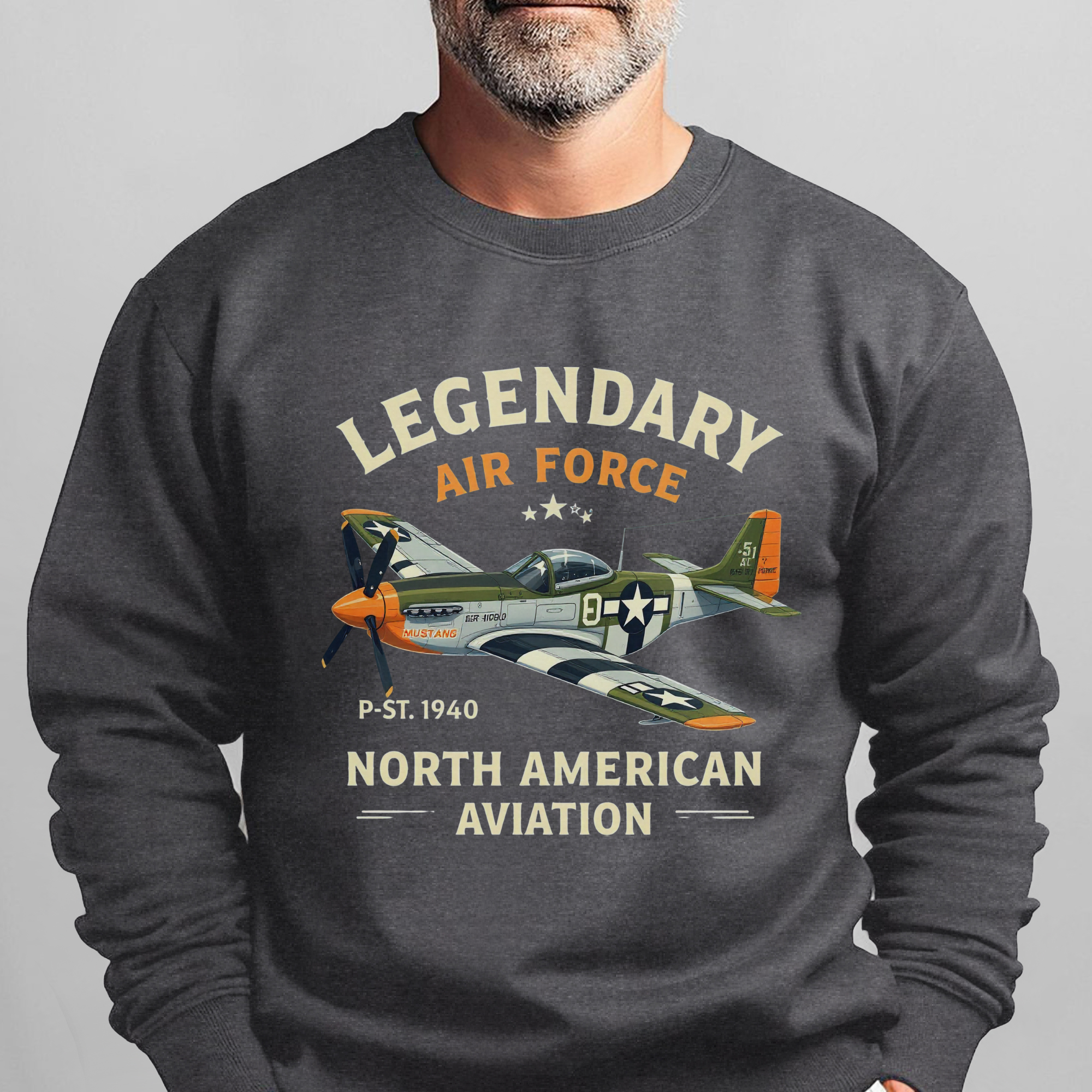 Legendary Air Force Est 1940 North Sweatshirt