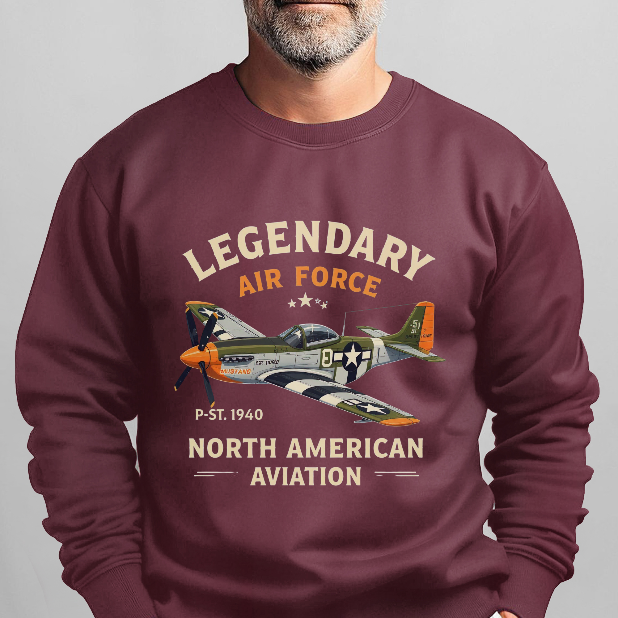 Legendary Air Force Est 1940 North Sweatshirt