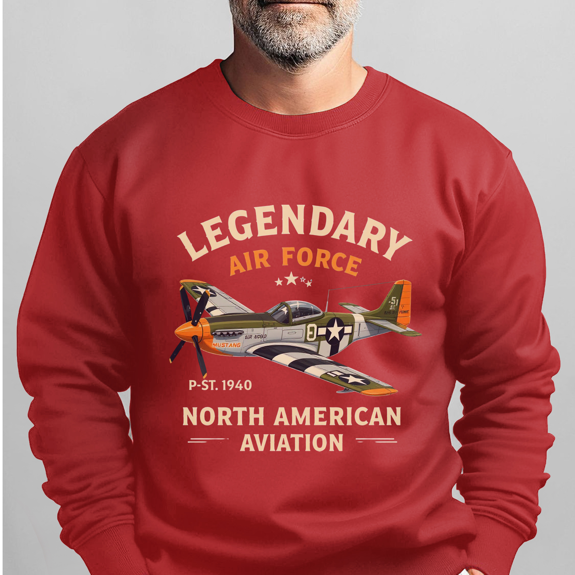 Legendary Air Force Est 1940 North Sweatshirt