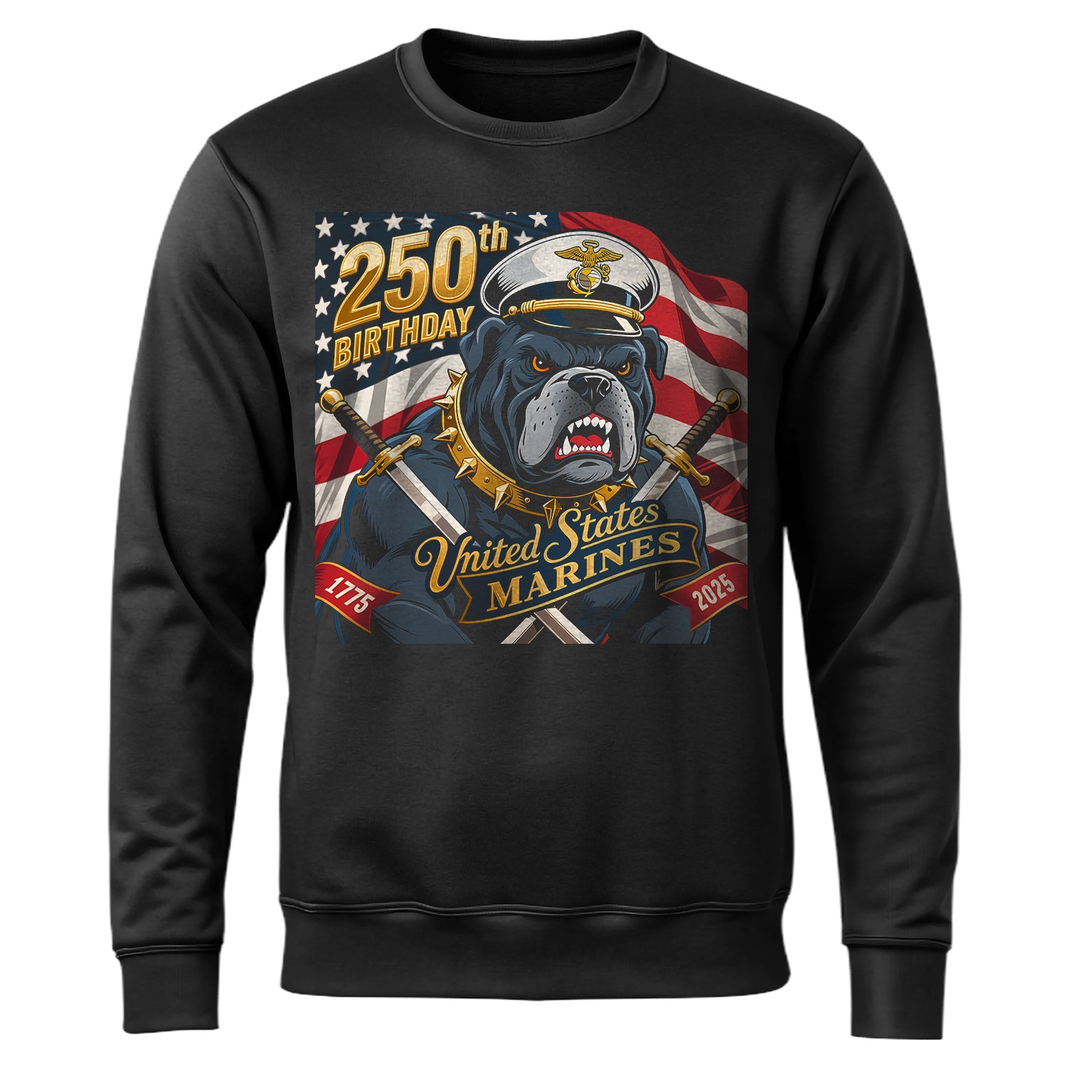 250th Birthday 1775 2025 United States Sweatshirt