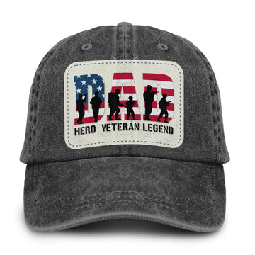 Veteran Hero Proudly Serving Baseball Cap