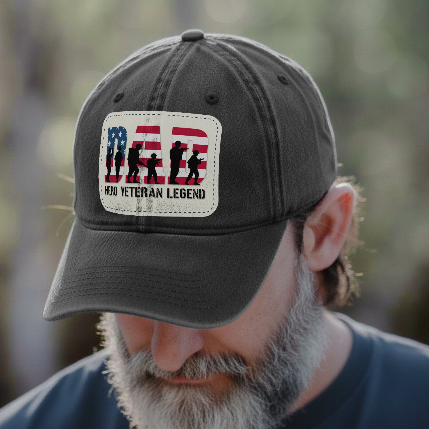 Veteran Hero Proudly Serving Baseball Cap