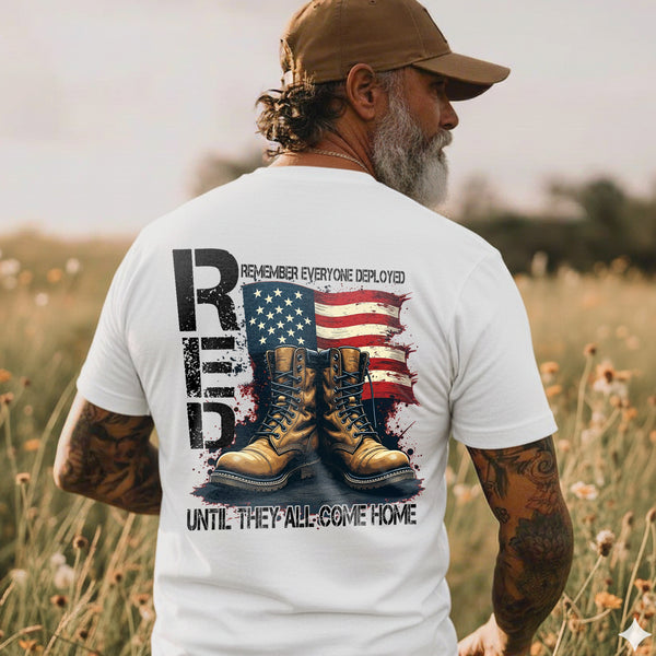 Remember Everyone Deployed Until They All Come Home T-Shirt