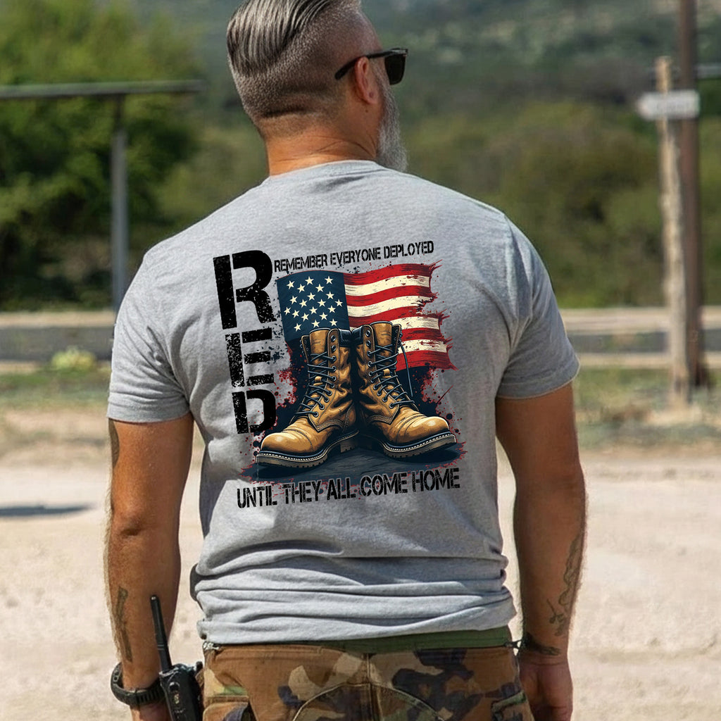 Remember Everyone Deployed Until They All Come Home T-Shirt