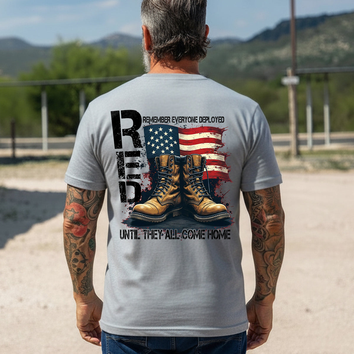 Remember Everyone Deployed Until They All Come Home T-Shirt