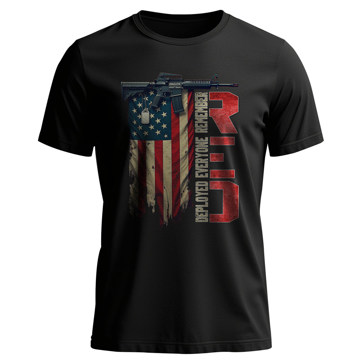 Red Friday Honor Everyone Deployed T-Shirt Main image