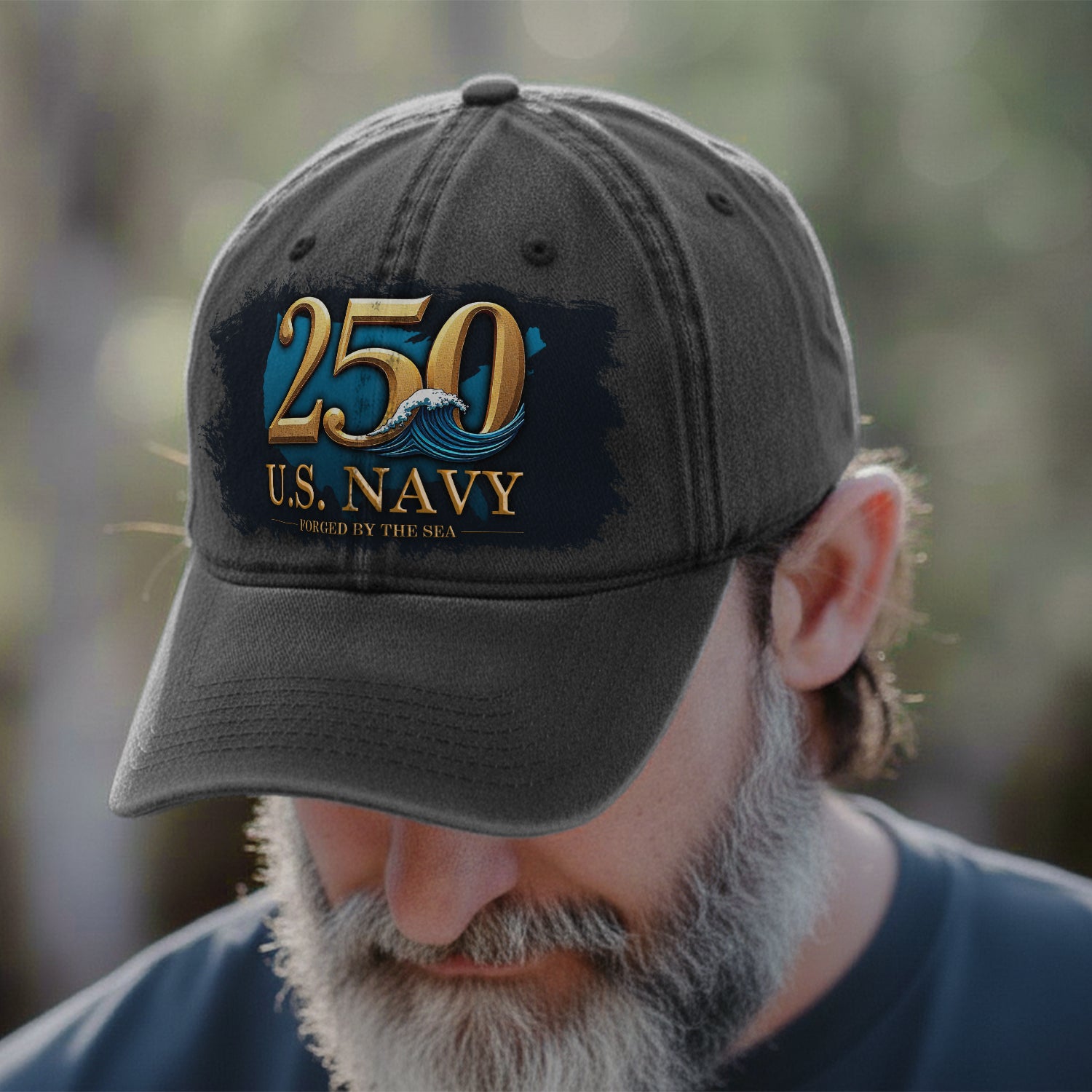 U.S. Navy Built on Strength Baseball Cap Secondary image