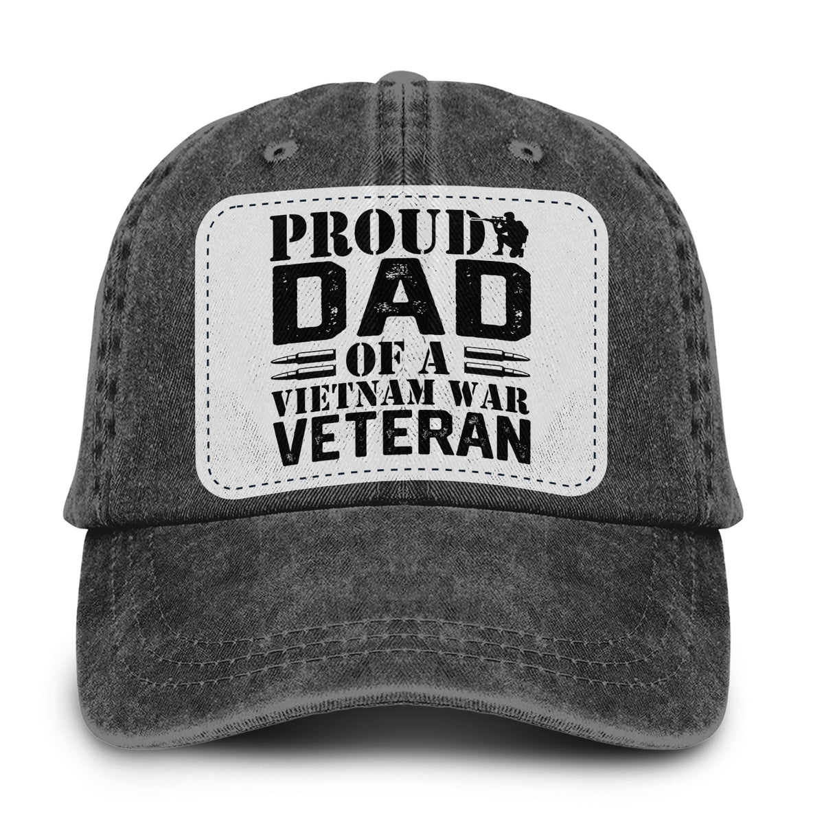 Vietnam Veteran Proud Dad Baseball Cap Main image